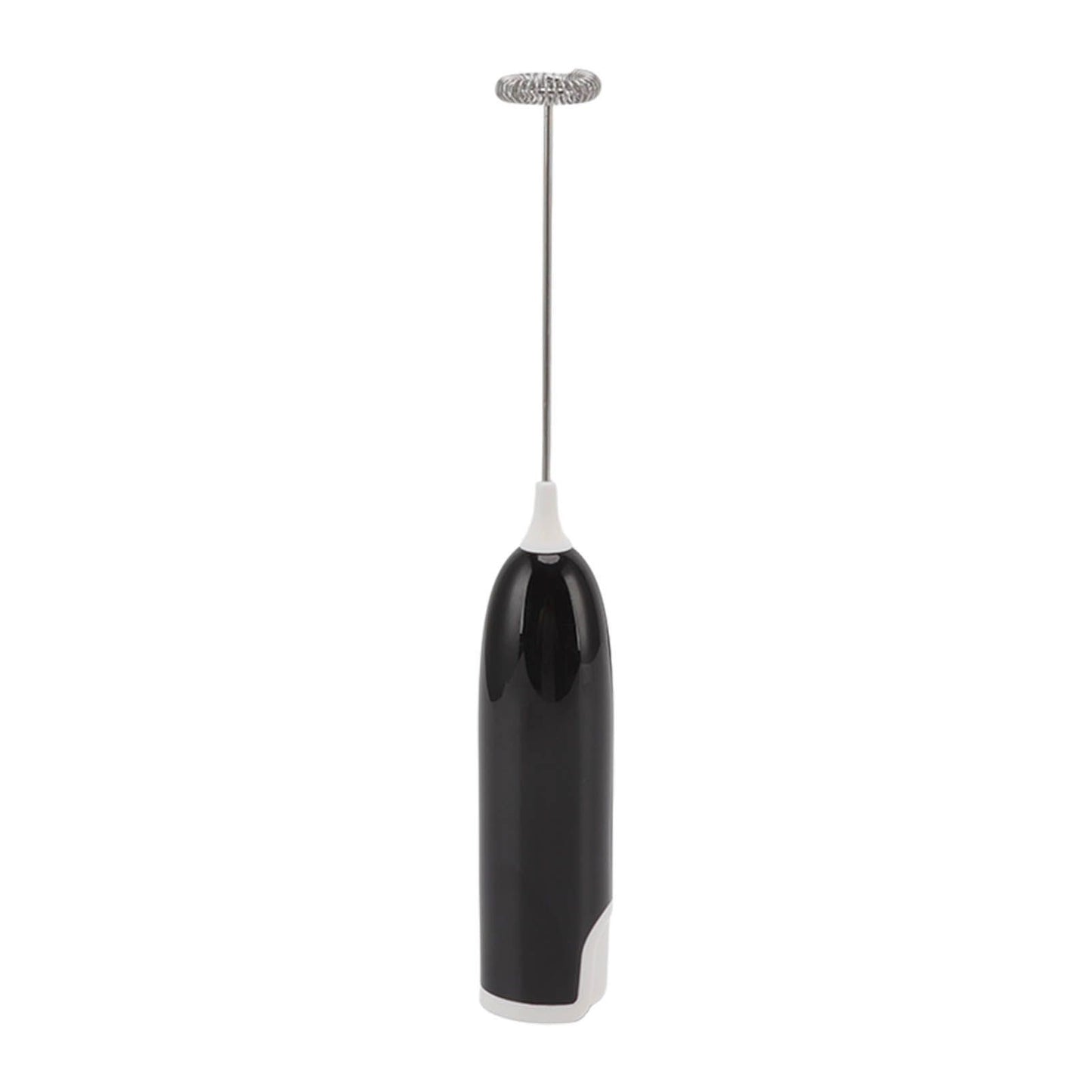 Household Electric Milk Frother Automatic Handheld Milk Foam Maker Coffee Stirring Bar Kitchen Drink Foamer Black White