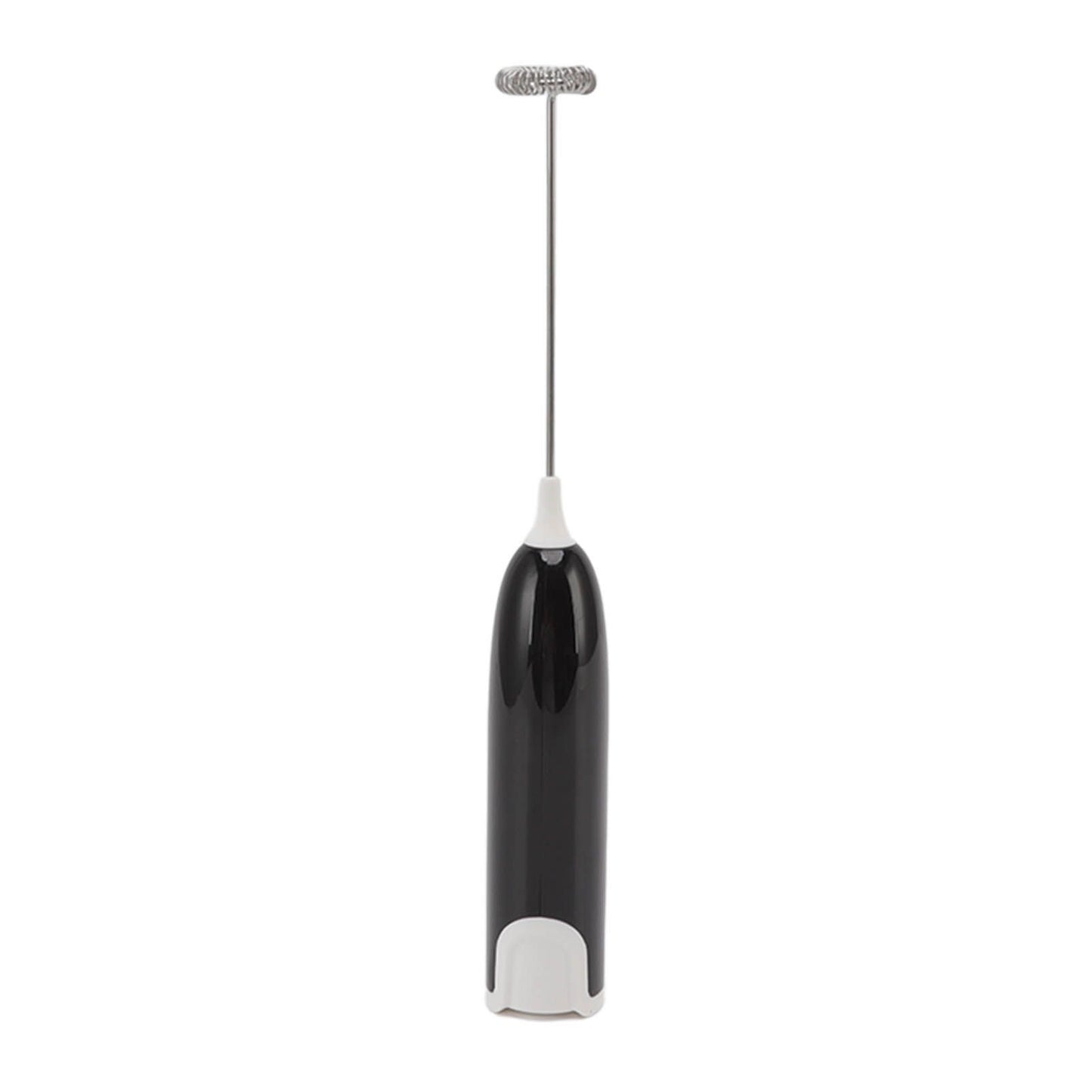 Household Electric Milk Frother Automatic Handheld Milk Foam Maker Coffee Stirring Bar Kitchen Drink Foamer Black White