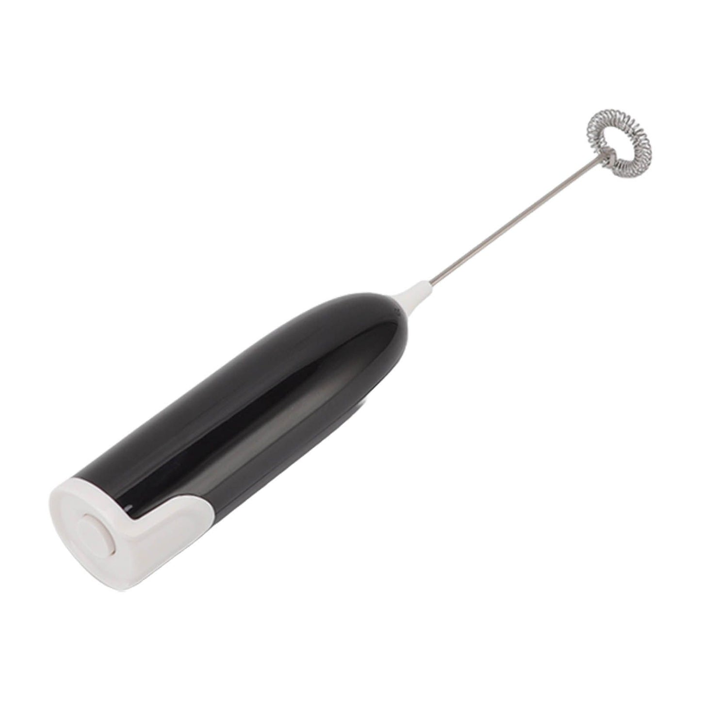 Household Electric Milk Frother Automatic Handheld Milk Foam Maker Coffee Stirring Bar Kitchen Drink Foamer Black White
