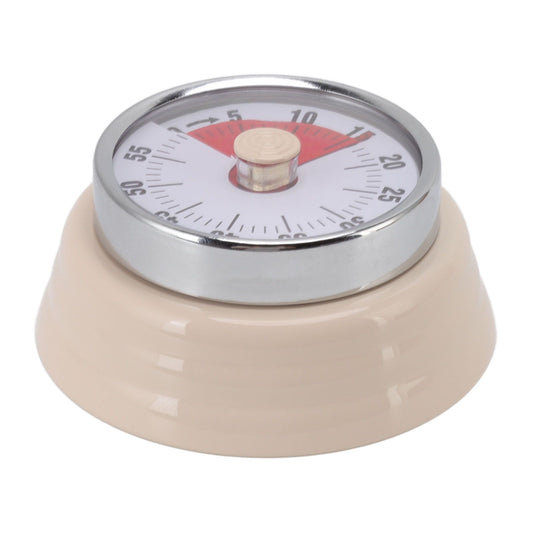 Magnet Circular Timer 60 Minute Visual Countdown Timer for Teachers Classroom Kids Homework Reading Adults Cooking Office Gym Beige
