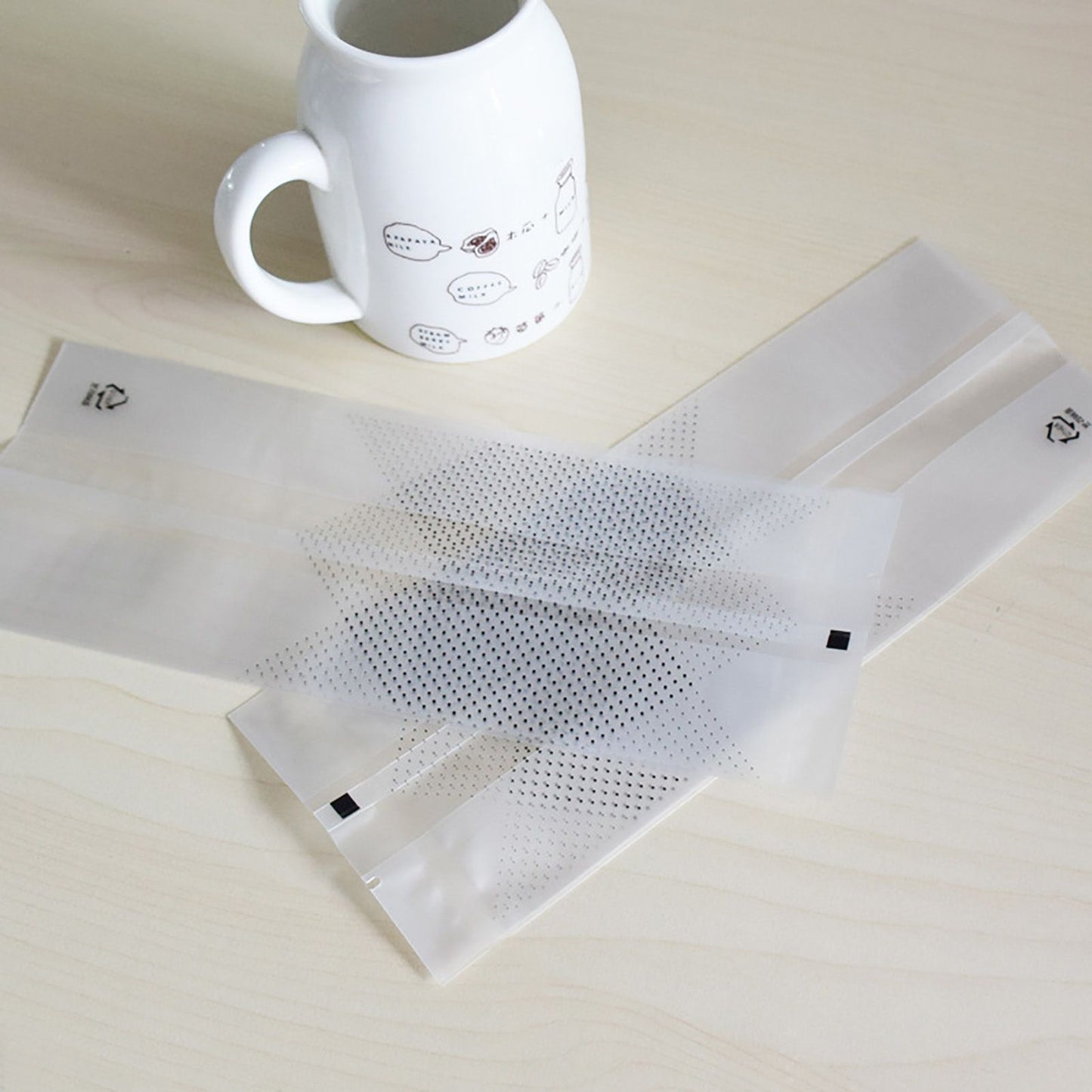 150Pcs Translucent Cookie Bags with Ribbons Stickers for Packaging Cake Chocolate Candy Snack Baked Goods