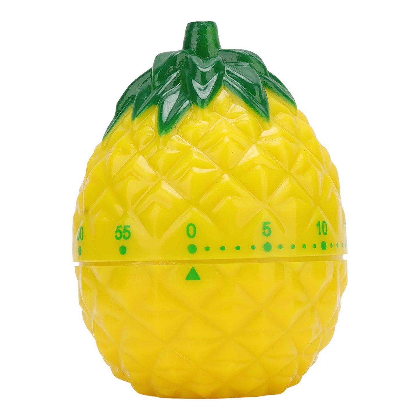 Kitchen Timer Fruit Shape Cute Style Plastic Material 6.4x6.4x8.7cm Compact Mechanical Timer for Home