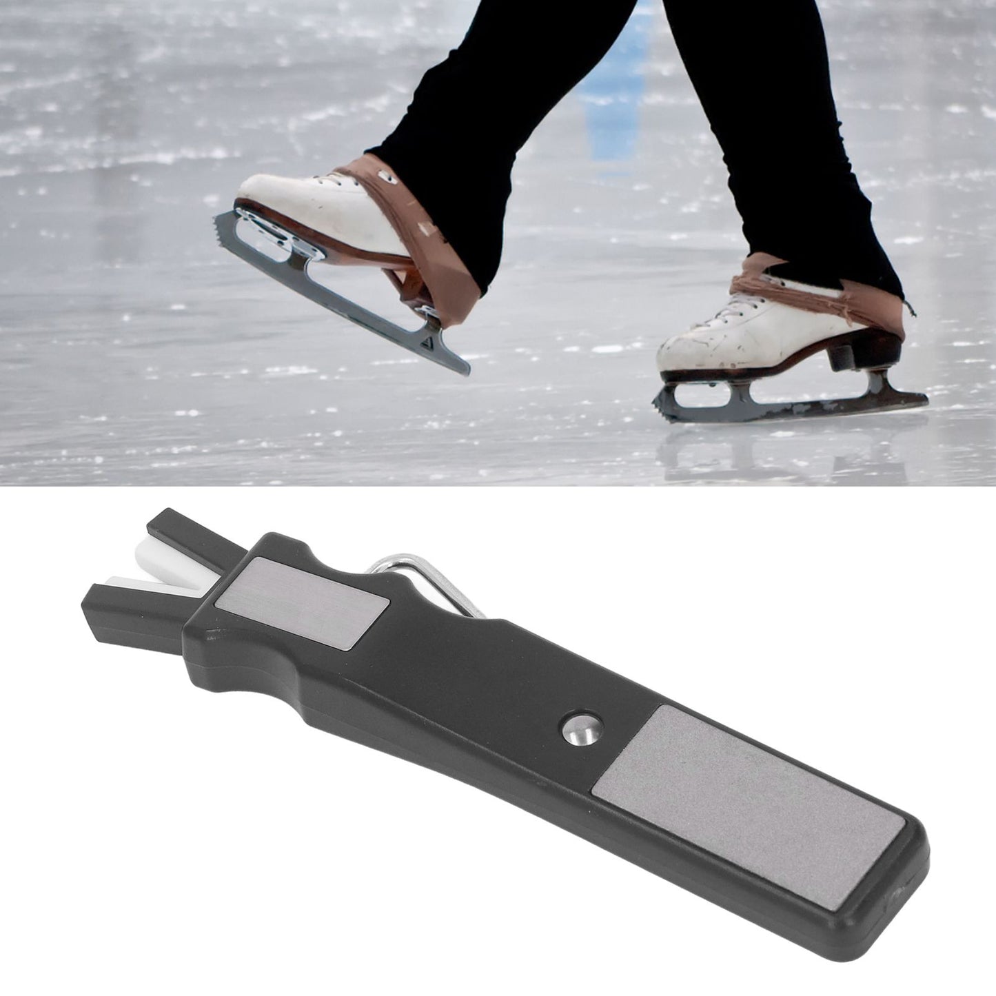 Ice Skates Blade Sharpener Ice Skates Blade Grinder Stone Knife Sharpener Grinding Tool