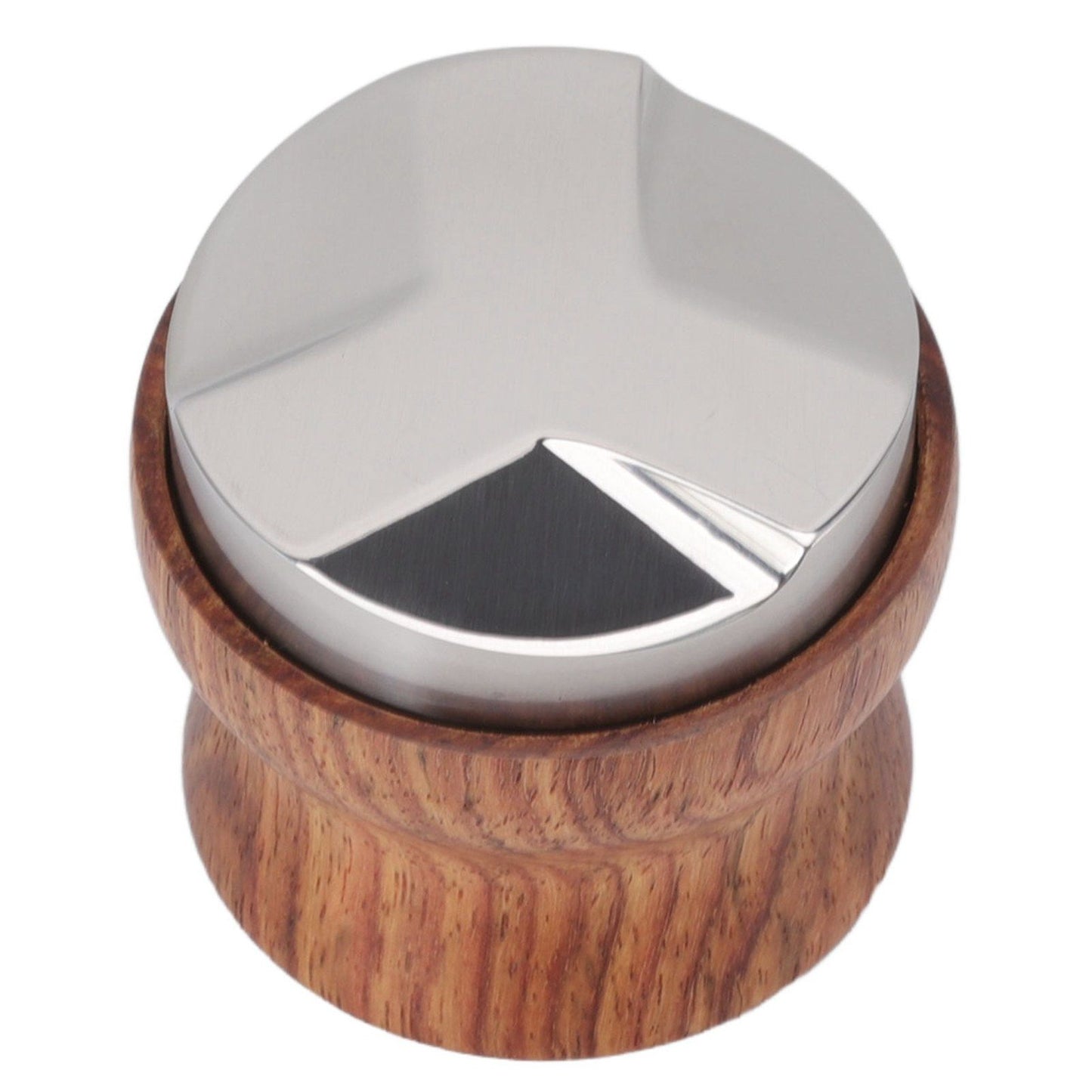 Coffee Distributor Stainless Steel Rosewood Coffee Tamper Leveler for Coffee Accessories 51mm / 2.0in