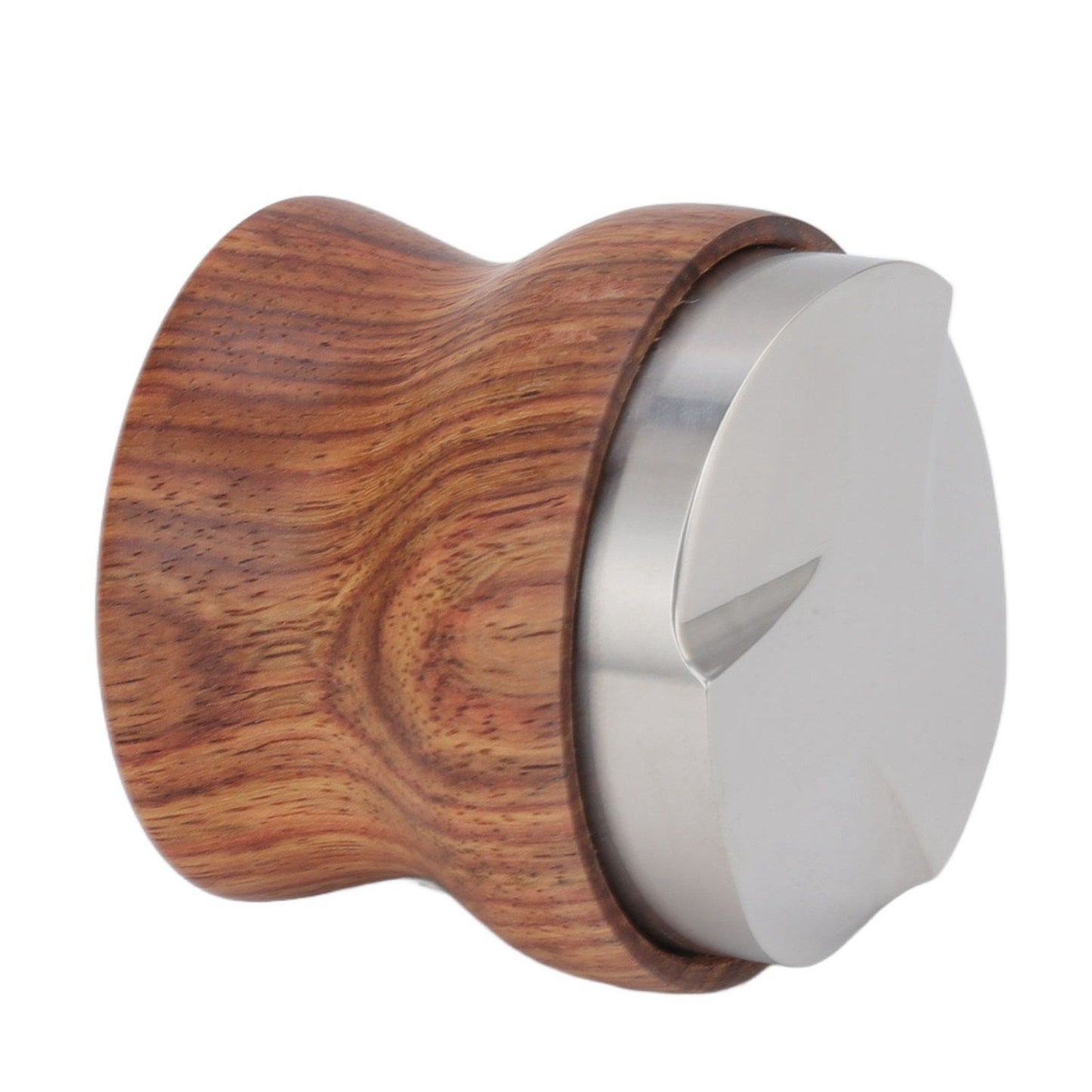 Coffee Distributor Stainless Steel Rosewood Coffee Tamper Leveler for Coffee Accessories 53mm / 2.1in