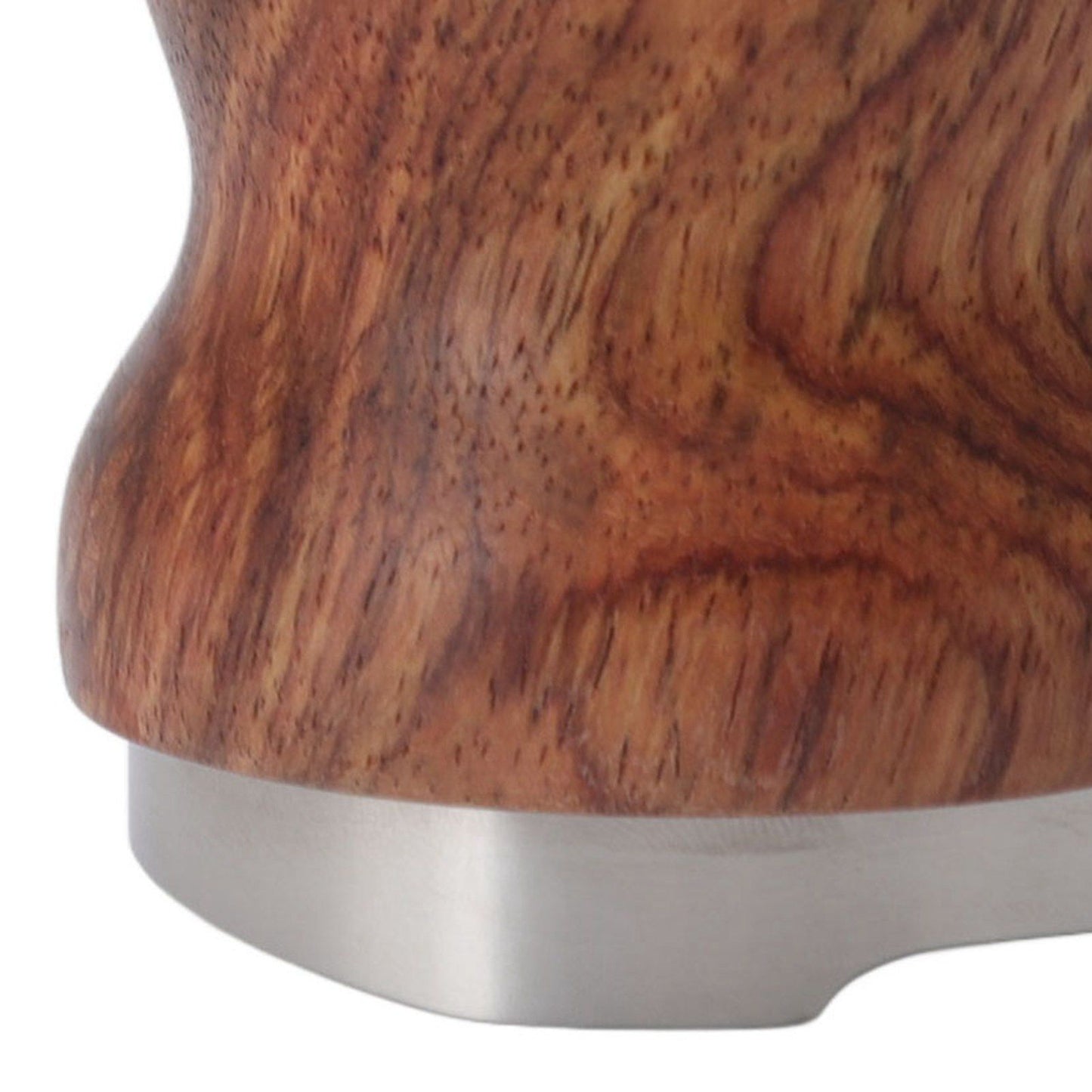 Coffee Distributor Stainless Steel Rosewood Coffee Tamper Leveler for Coffee Accessories 53mm / 2.1in