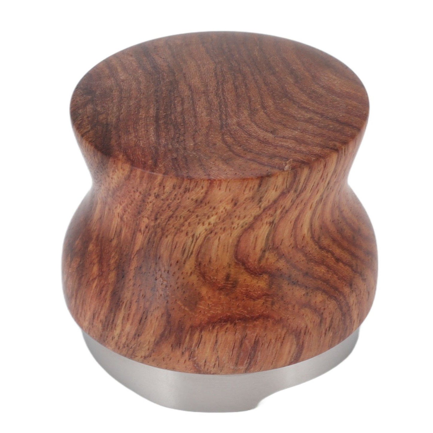 Coffee Distributor Stainless Steel Rosewood Coffee Tamper Leveler for Coffee Accessories 58mm / 2.3in