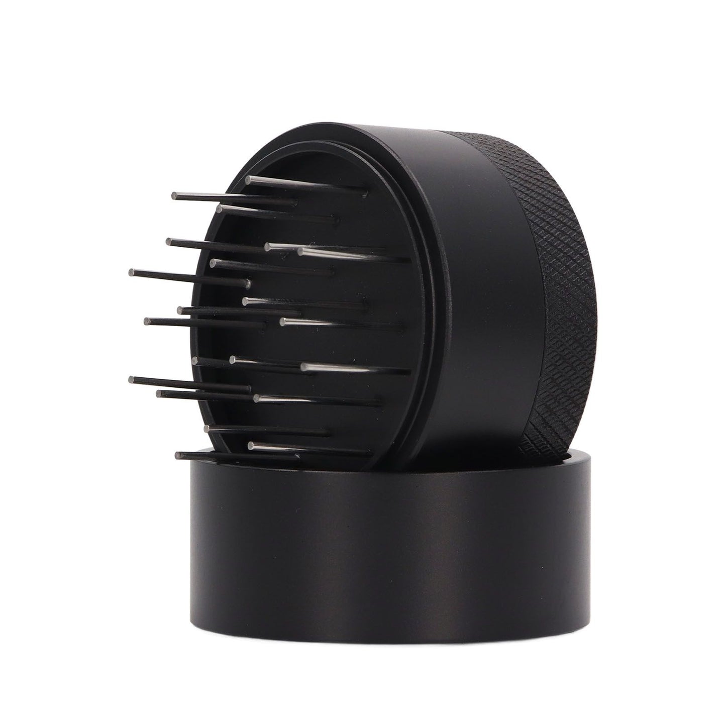Coffee Needle Distributor Rust Resistant Stainless Steel Needle Coffee Stirrer with Base for Cafes Home 51MM