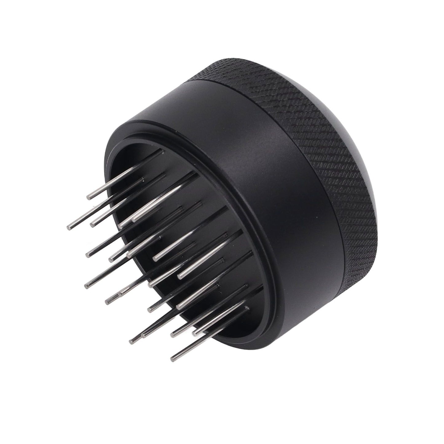 Coffee Needle Distributor Rust Resistant Stainless Steel Needle Coffee Stirrer with Base for Cafes Home 51MM