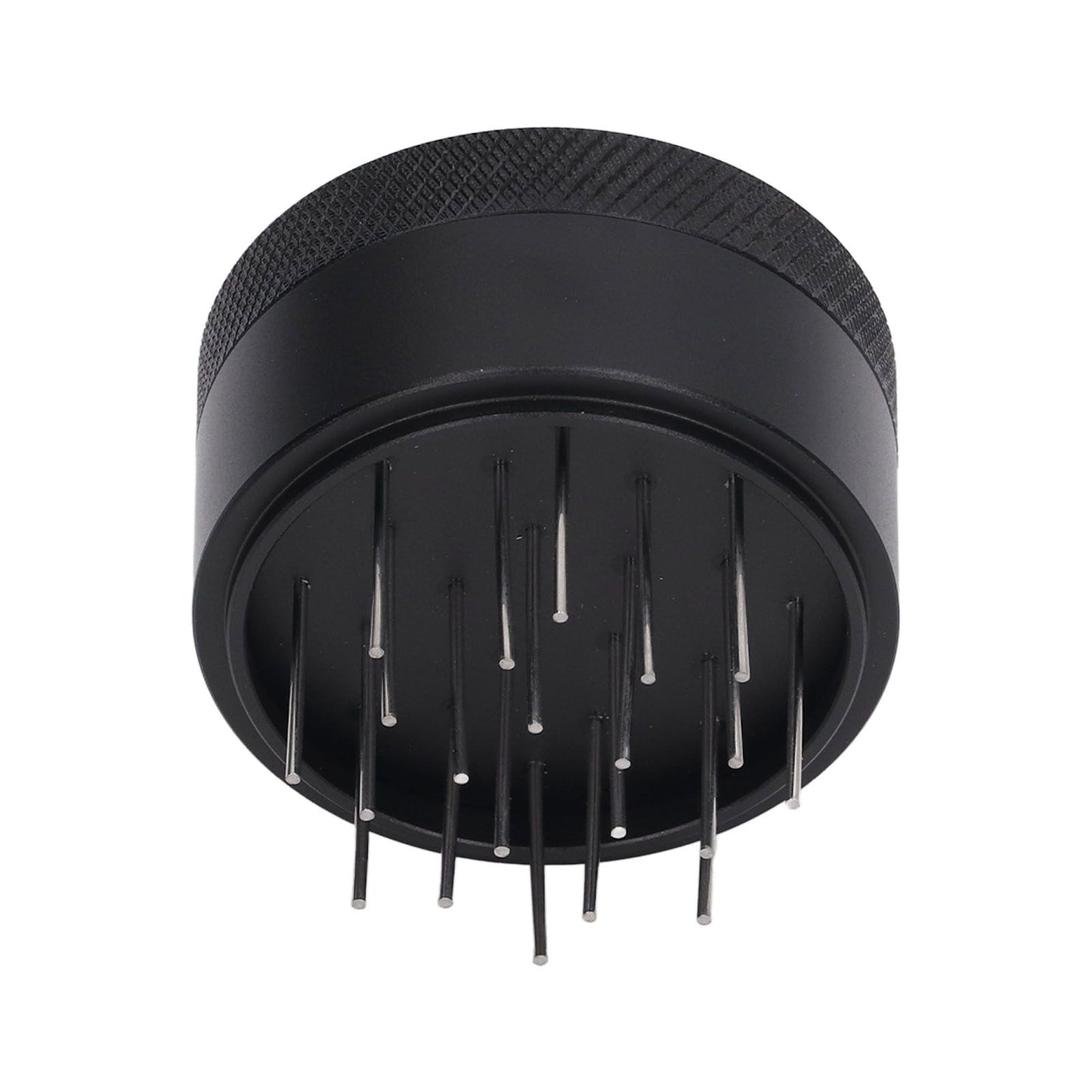 Coffee Needle Distributor Rust Resistant Stainless Steel Needle Coffee Stirrer with Base for Cafes Home 58MM
