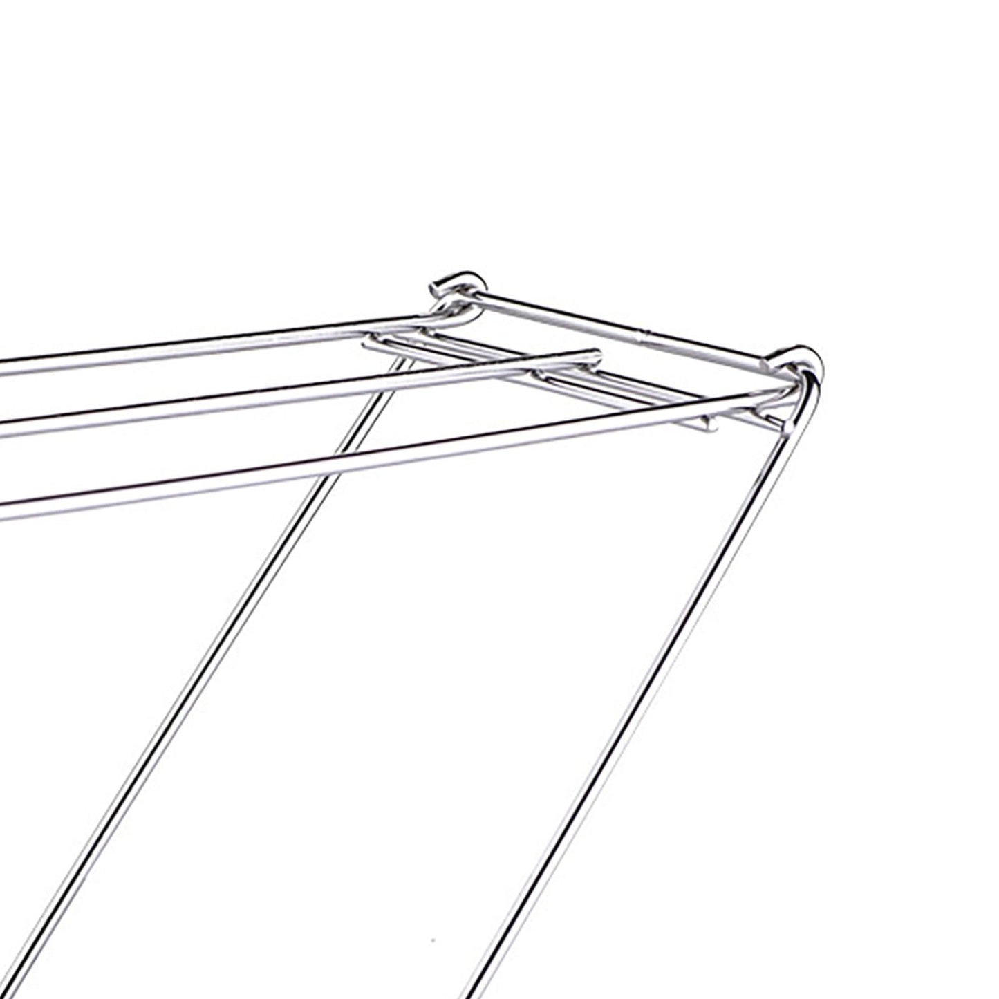 Foldable Floor Towel Holder Stainless Steel Z Shaped 3 Bars Floor Towel Rack for Bathroom Kitchen