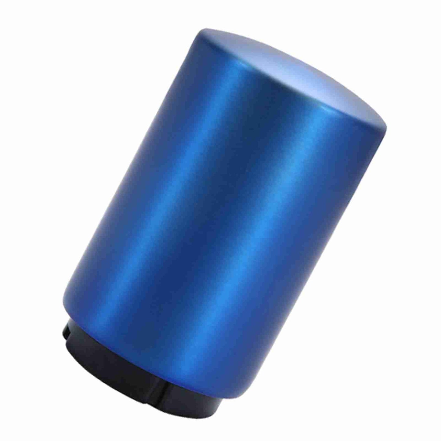 Automatic Bottle Opener Magnetic Stainless Steel Push Down Bottle Lid Opening Tool for Beer Glass Beverage Bottle Blue