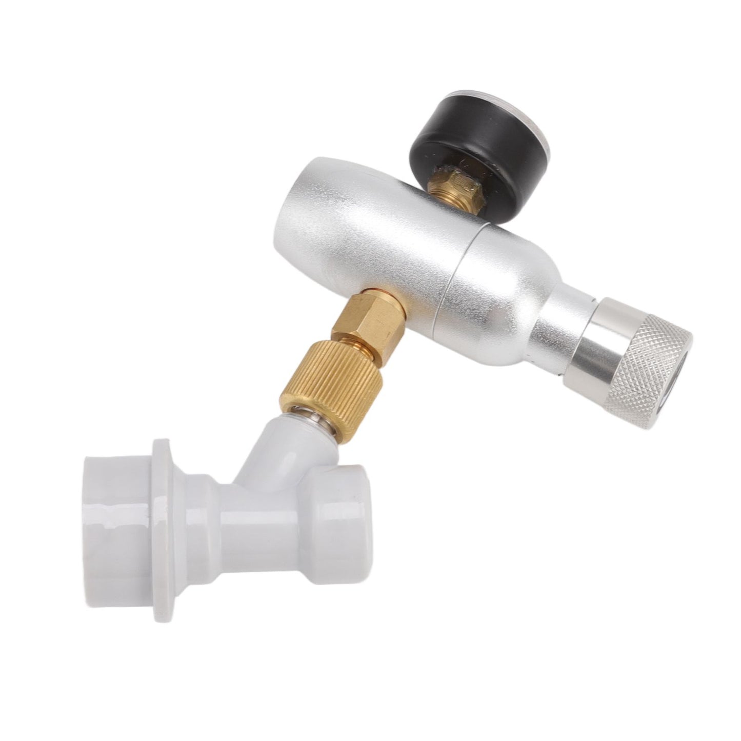 Beer Keg Charger CO2 Dispenser High Accuracy CO2 Gas Ball Lock Keg Regulator for Soda Beverage