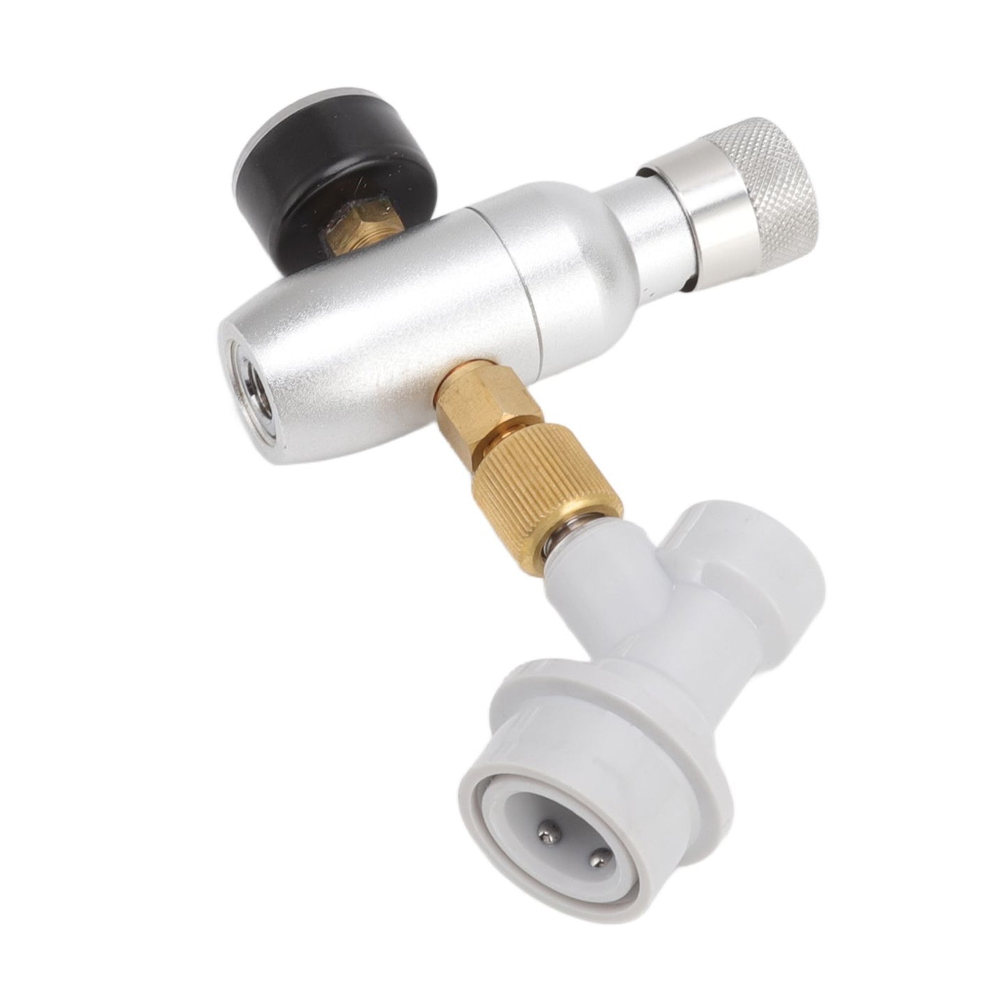 Beer Keg Charger CO2 Dispenser High Accuracy CO2 Gas Ball Lock Keg Regulator for Soda Beverage