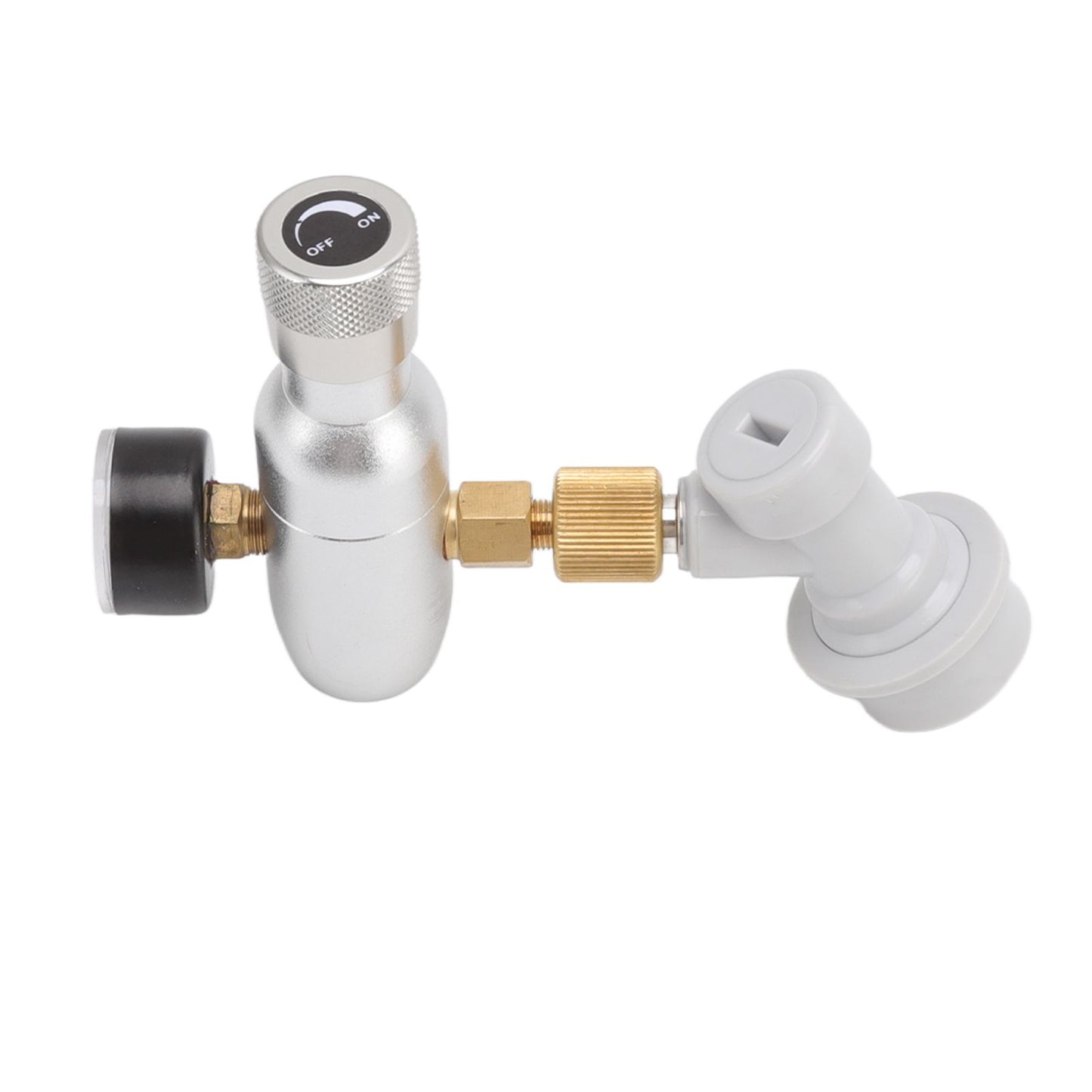 Beer Keg Charger CO2 Dispenser High Accuracy CO2 Gas Ball Lock Keg Regulator for Soda Beverage