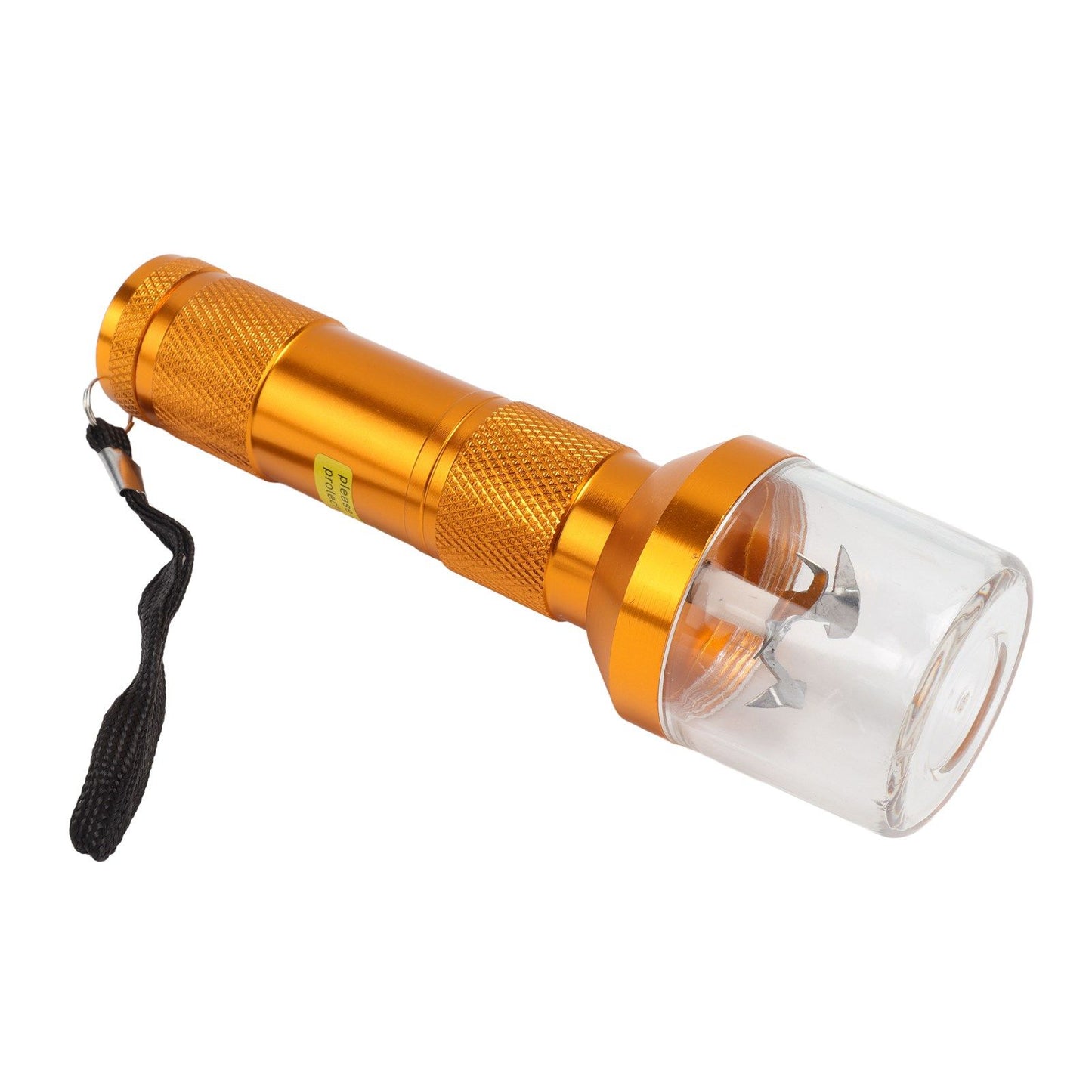Electric Tobacco Herb Grinder Professional Aluminium Alloy Herb Tabacco Crusher for Herbal Medicine Seasoning Gold