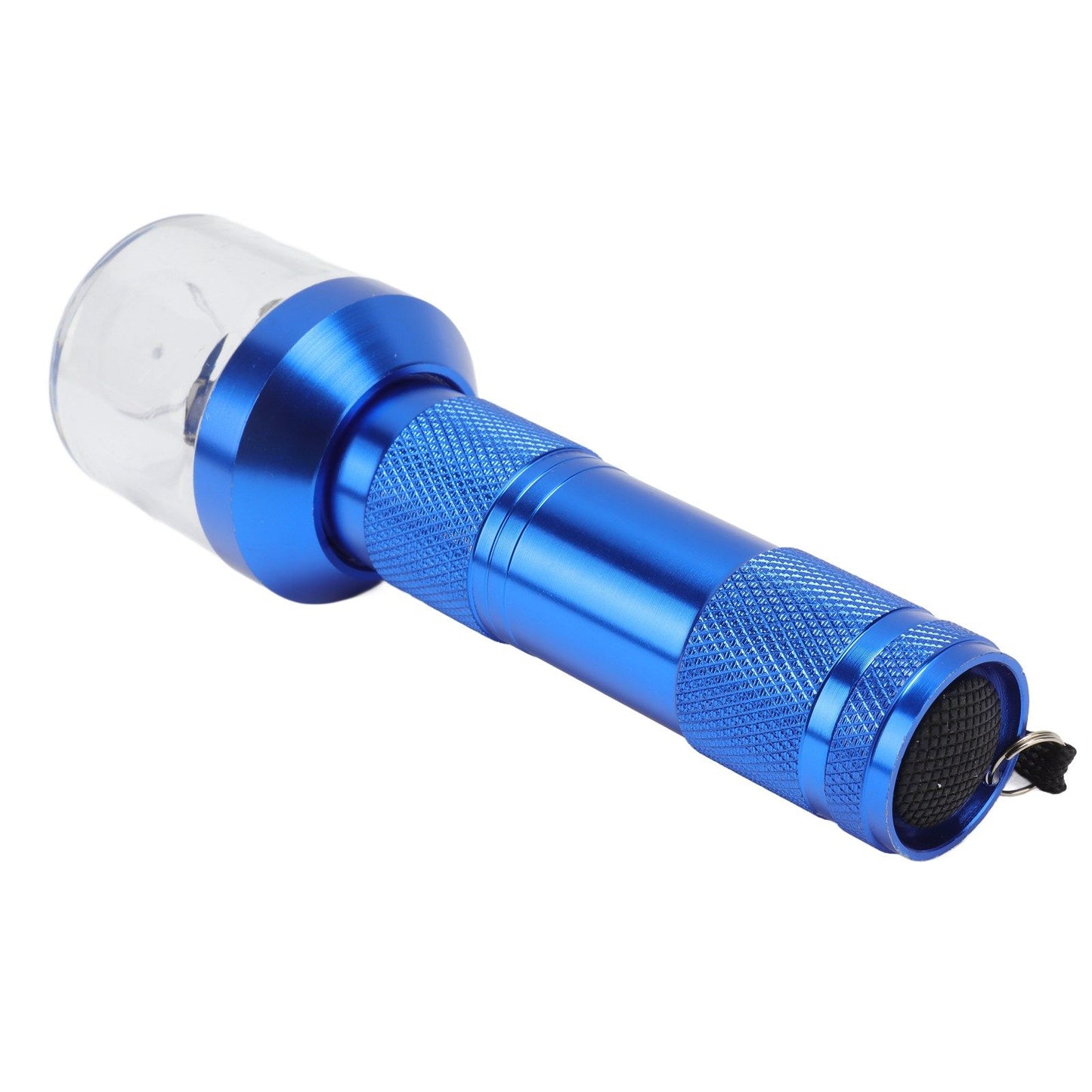 Electric Tobacco Herb Grinder Professional Aluminium Alloy Herb Tabacco Crusher for Herbal Medicine Seasoning Blue