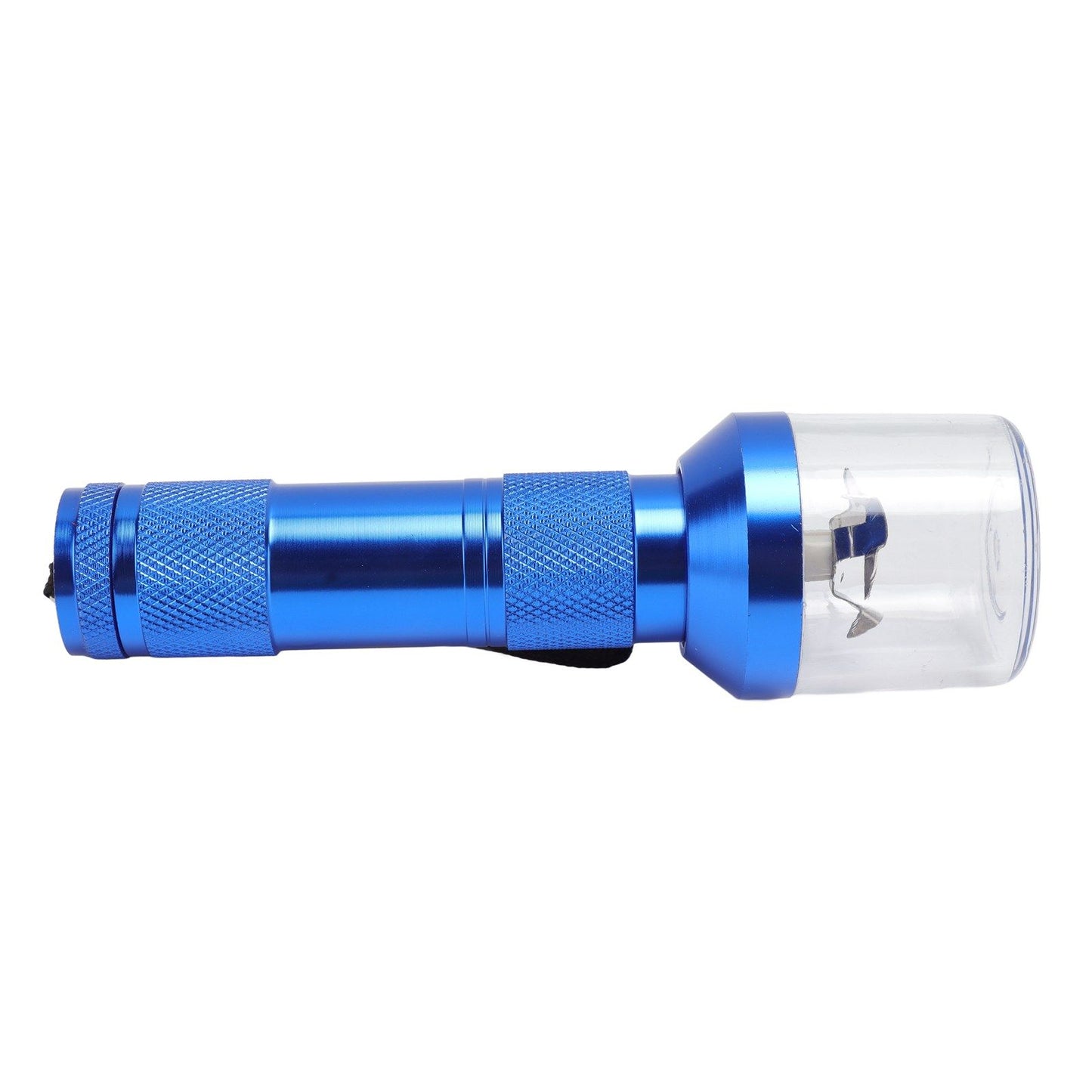 Electric Tobacco Herb Grinder Professional Aluminium Alloy Herb Tabacco Crusher for Herbal Medicine Seasoning Blue
