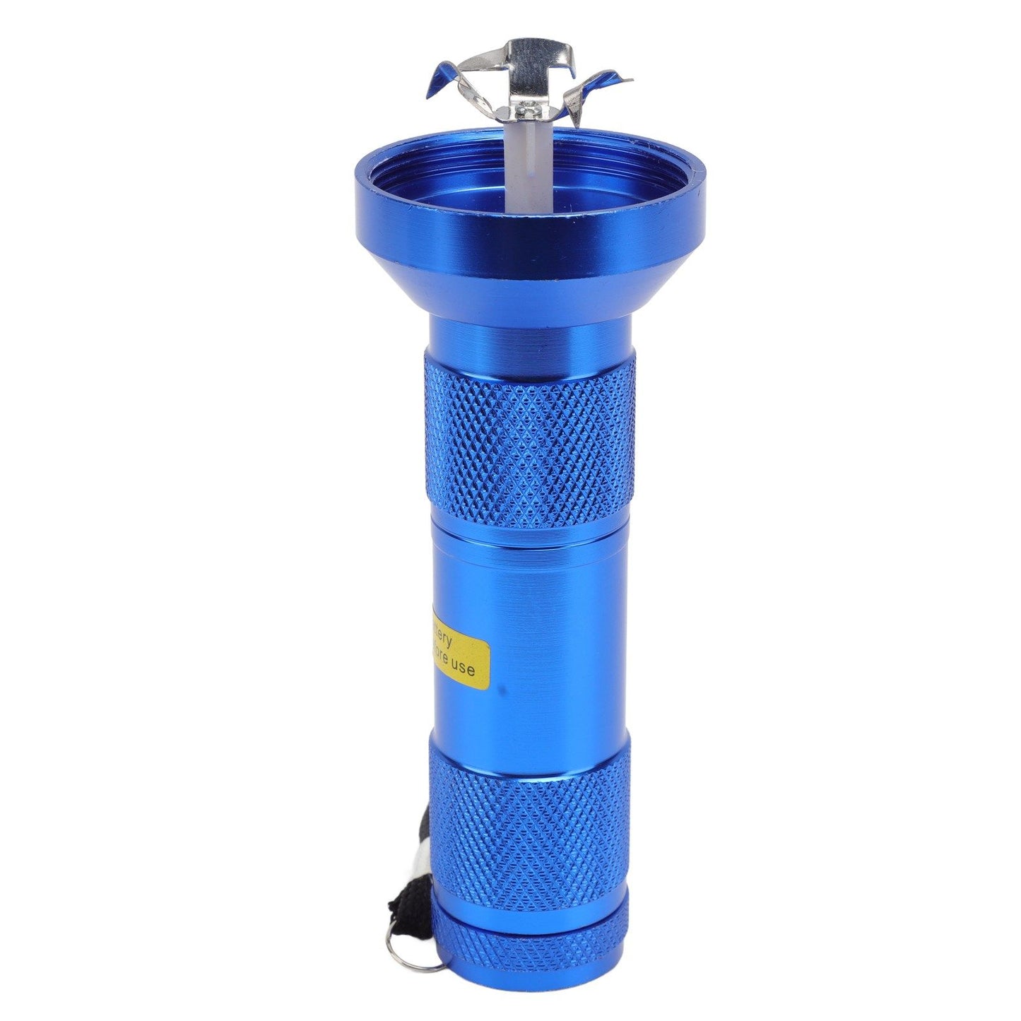 Electric Tobacco Herb Grinder Professional Aluminium Alloy Herb Tabacco Crusher for Herbal Medicine Seasoning Blue