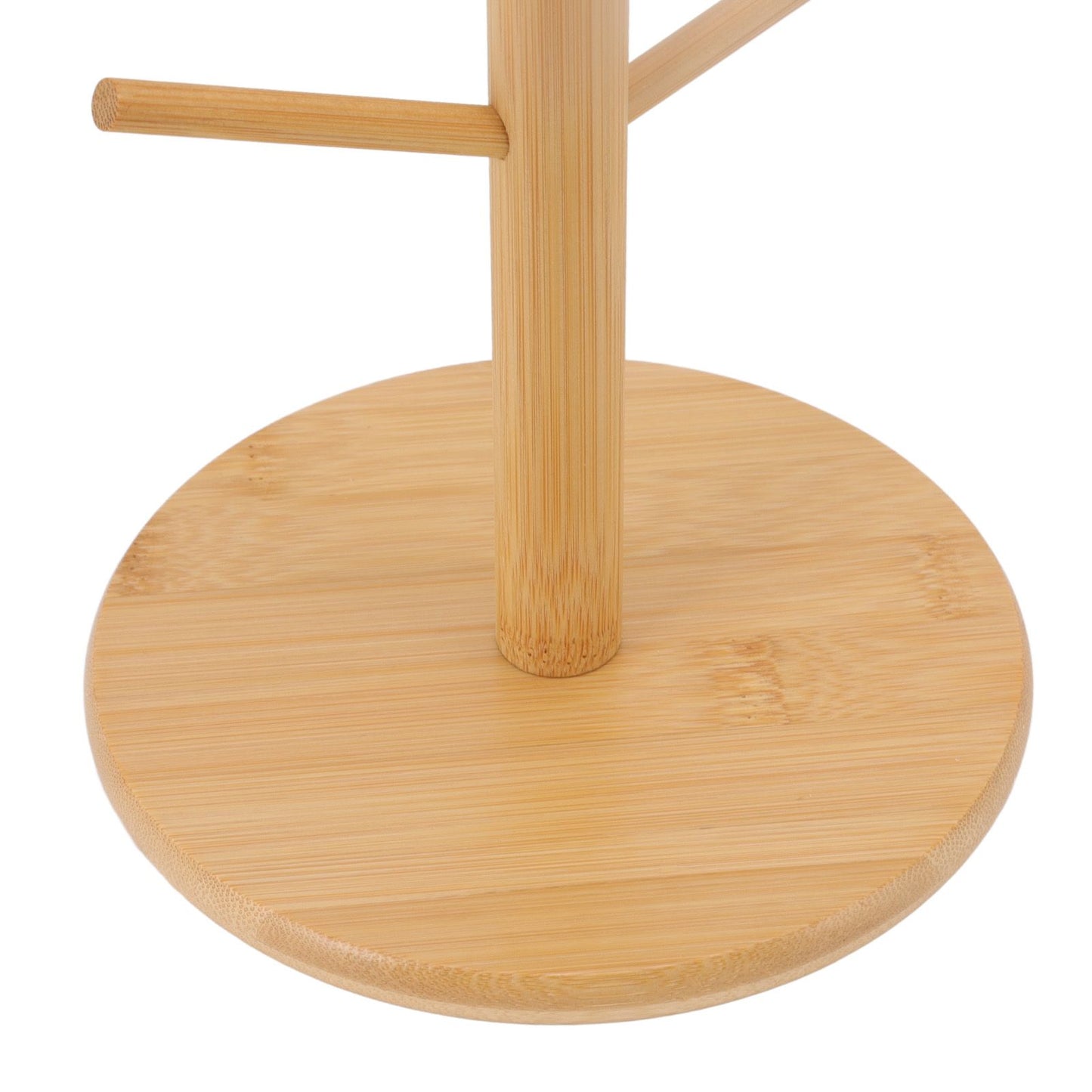 Coffee Cup Holder Space Saving Bamboo Coffee Mug Tree Rack Holder Organizer for Storage Display Drying Mugs