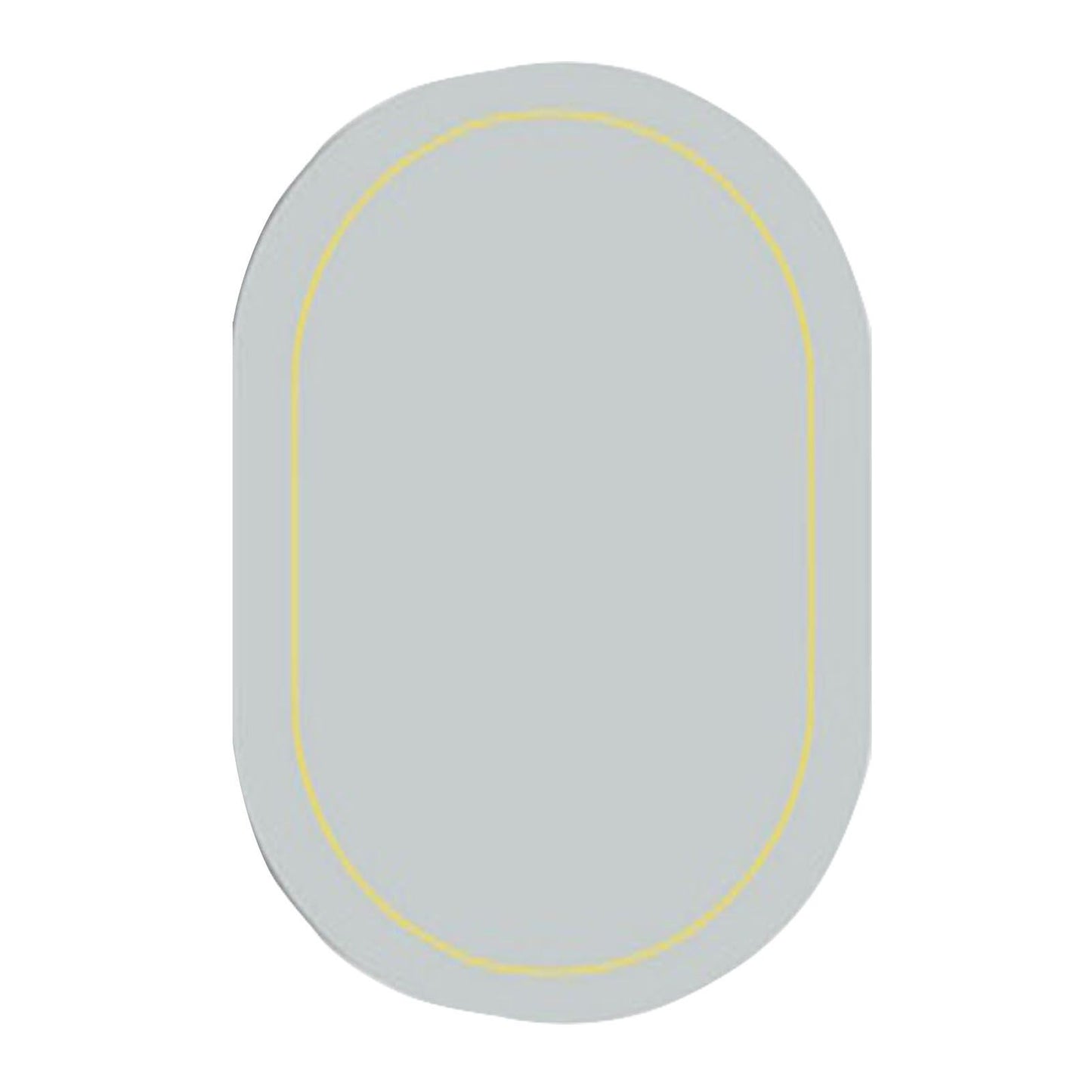 2Pcs Leather Oval Dining Food Mat Oil Proof Insulation Restaurant Table Home Hotel Non Slip Bowl Pad Placemat Light Gray