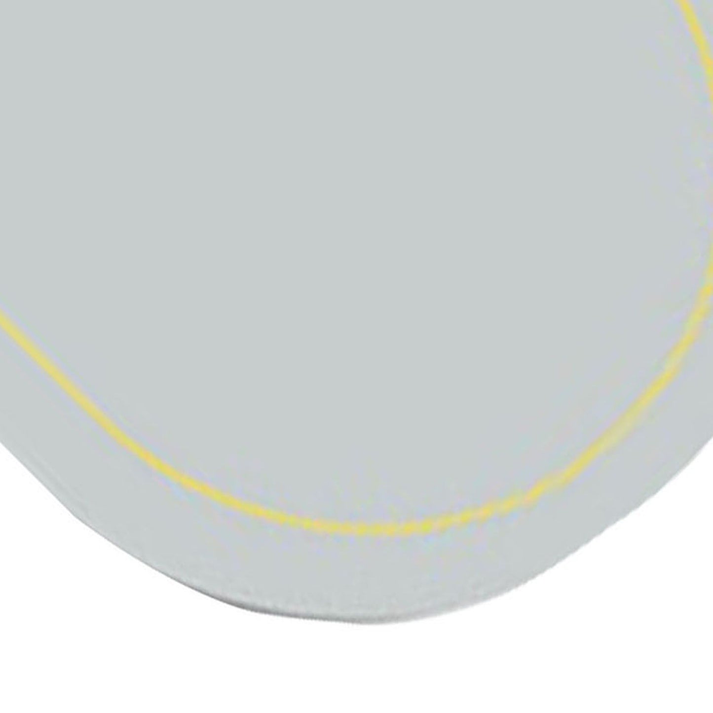 2Pcs Leather Oval Dining Food Mat Oil Proof Insulation Restaurant Table Home Hotel Non Slip Bowl Pad Placemat Light Gray