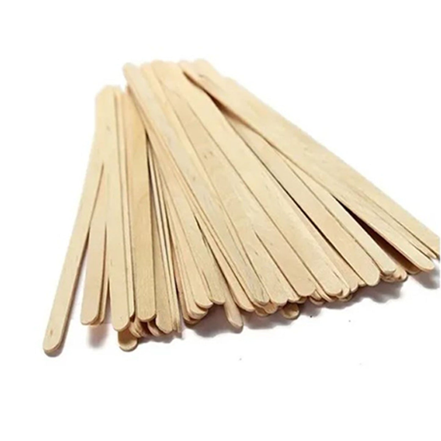 1000 Pcs Wooden Ice Cream Stick 14x0.5x0.1cm Craft Sticks for Wax Tongue Depressor