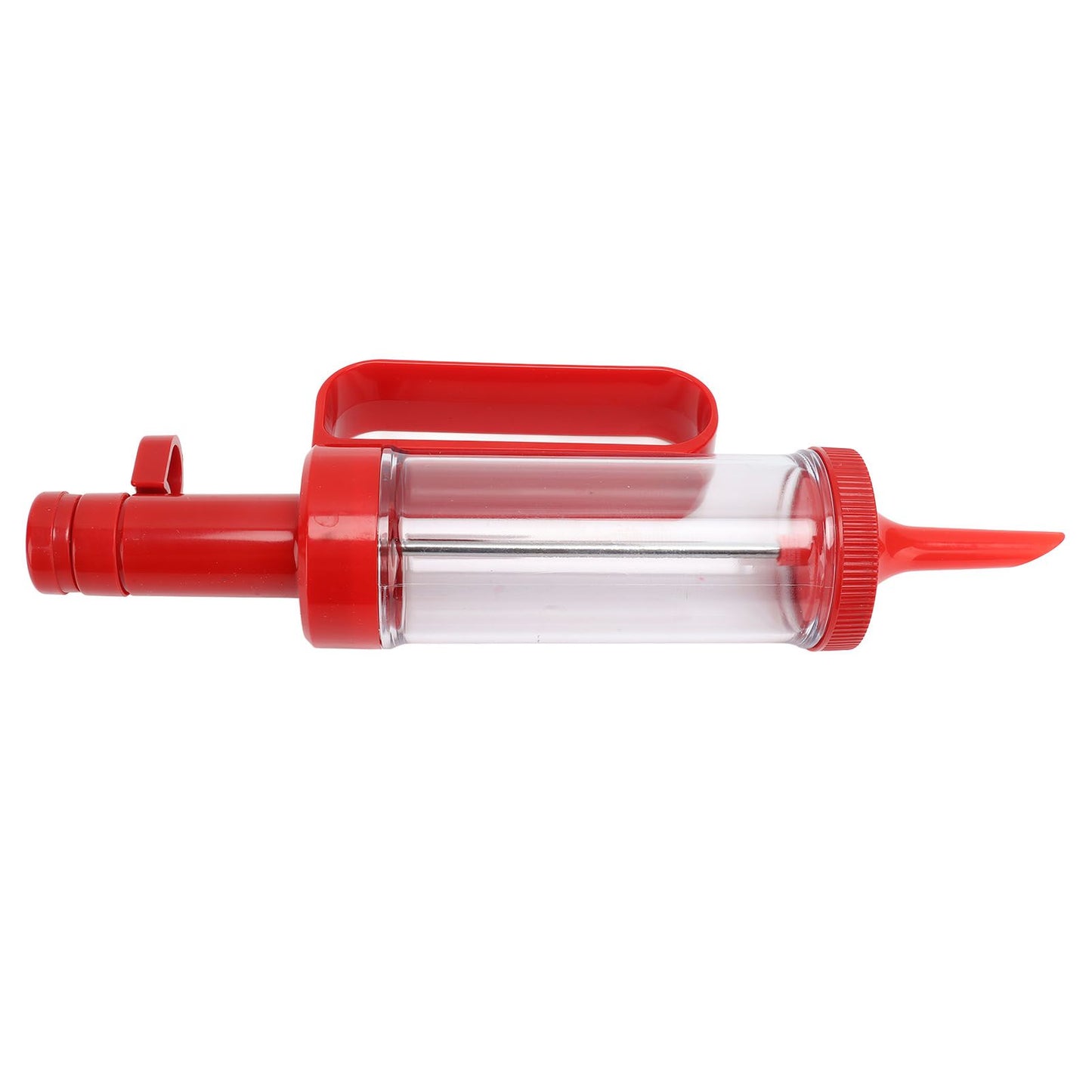 Biscuits Press Gun Kit Transparent Tube Food Grade Odorless Safe Biscuits Maker Press Machine Red