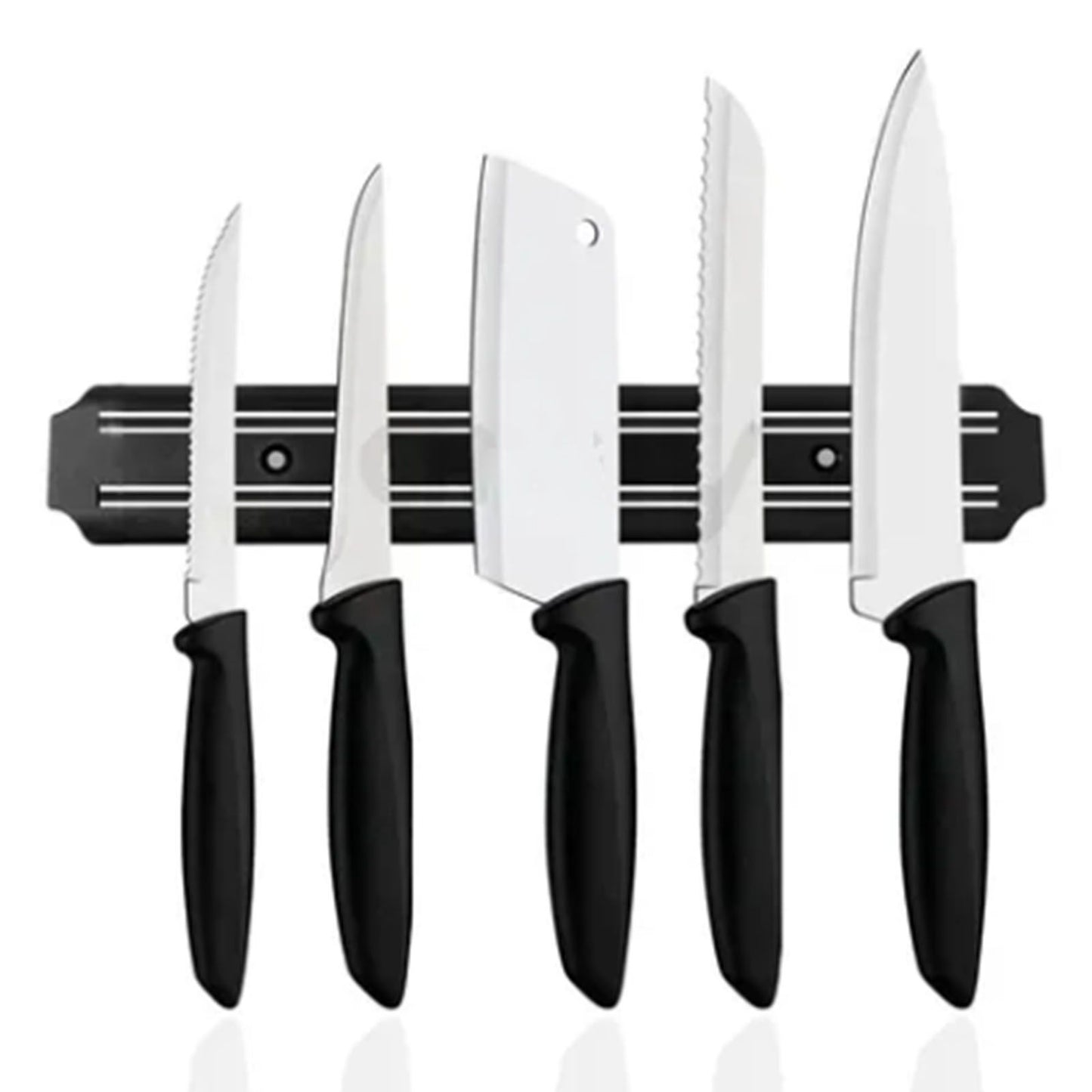 Magnetic Knife Holder Modern Simple Design Multi Use Wall Mount Knife Strip 38cm