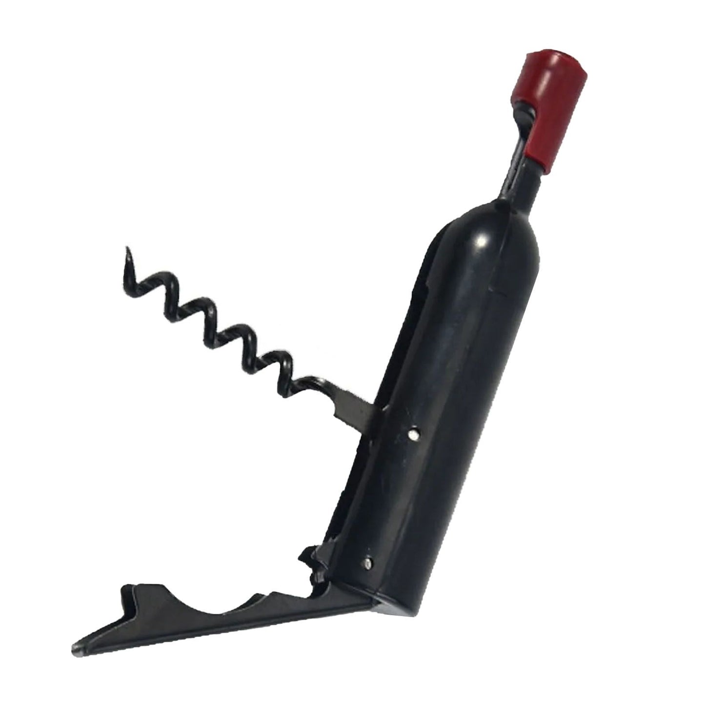 Wine Opener Black Multifunctional Magnet Design Portable Stainless Steel Wine Opener