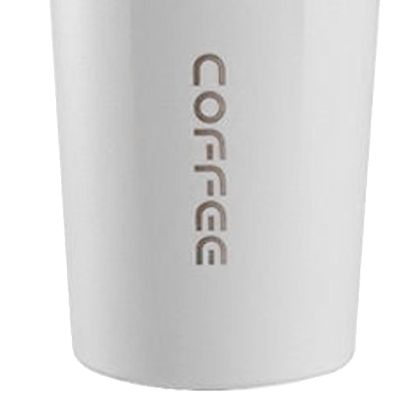 Smart Temperature Display Coffee Cup Portable 304 Stainless Steel Insulation Cup Simple Style Pure Color Generation 2nd White 380ml
