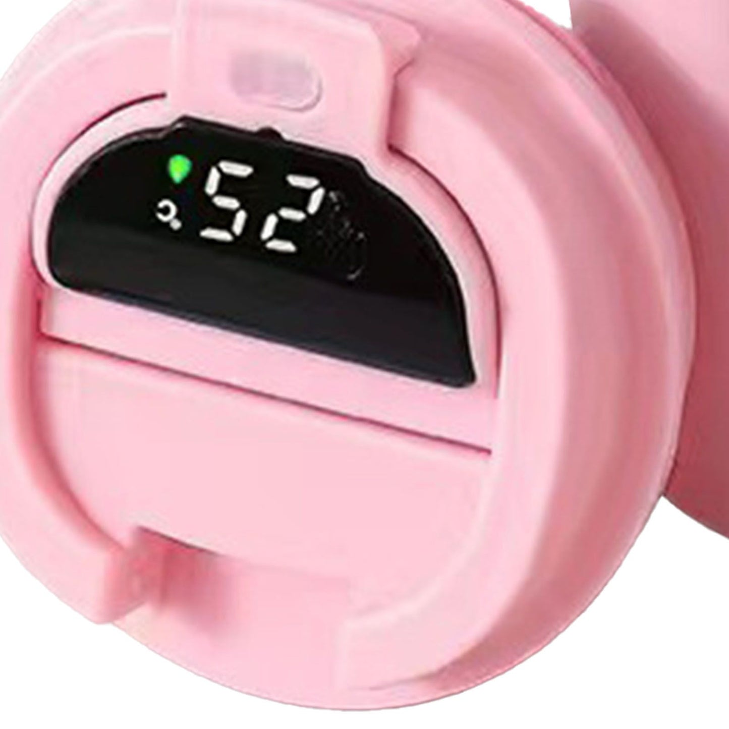 Smart Temperature Display Coffee Cup Portable 304 Stainless Steel Insulation Cup Simple Style Pure Color Generation 2nd Pink 380ml