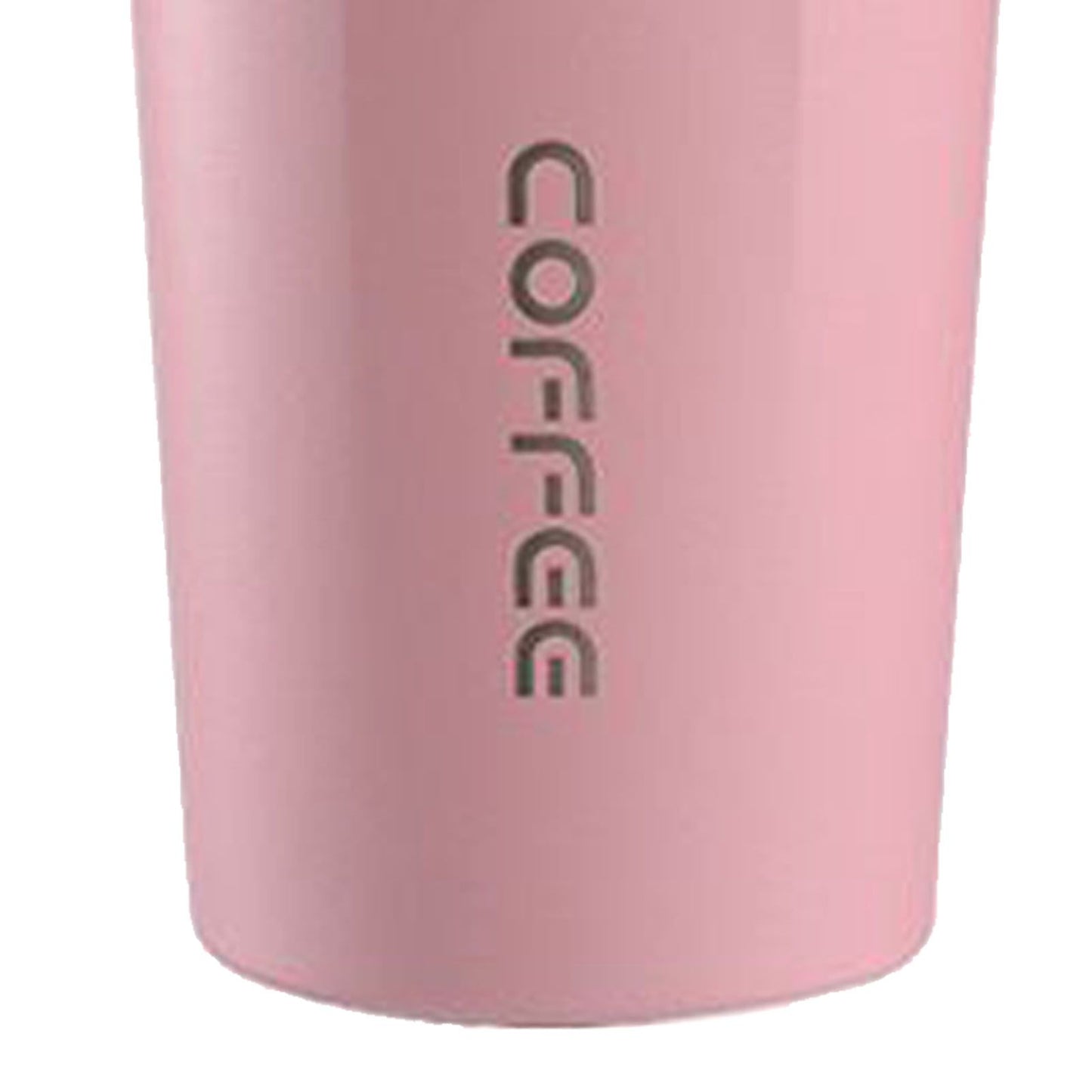 Smart Temperature Display Coffee Cup Portable 304 Stainless Steel Insulation Cup Simple Style Pure Color Generation 2nd Pink 380ml