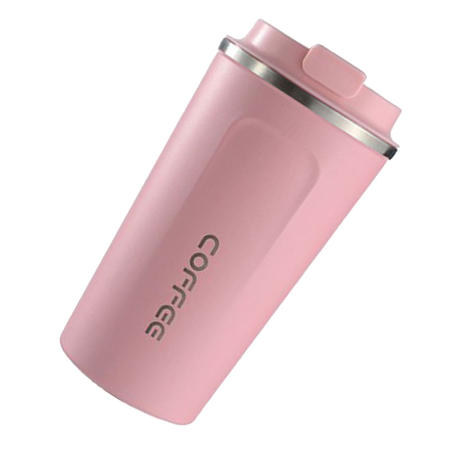 Smart Temperature Display Coffee Cup Portable 304 Stainless Steel Insulation Cup Simple Style Pure Color Generation 2nd Pink 510ml