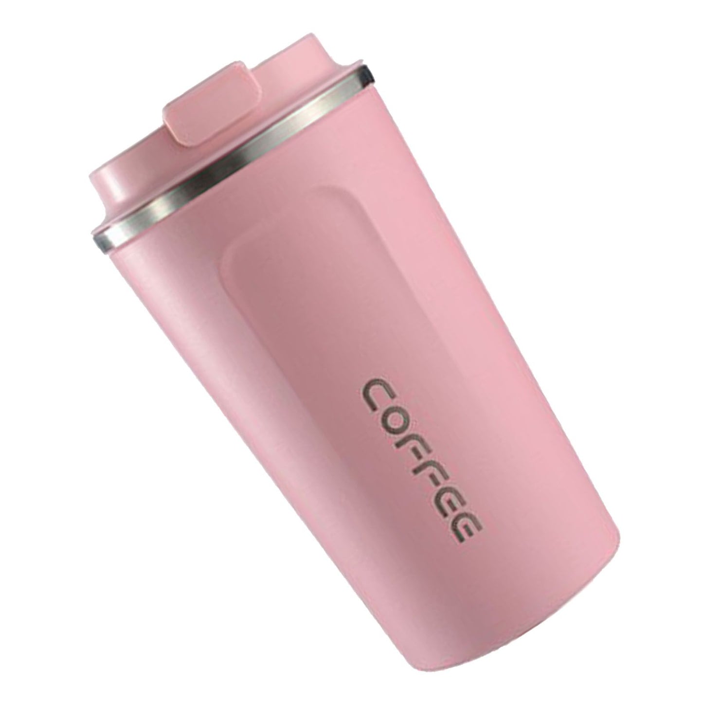 Smart Temperature Display Coffee Cup Portable 304 Stainless Steel Insulation Cup Simple Style Pure Color Generation 2nd Pink 510ml