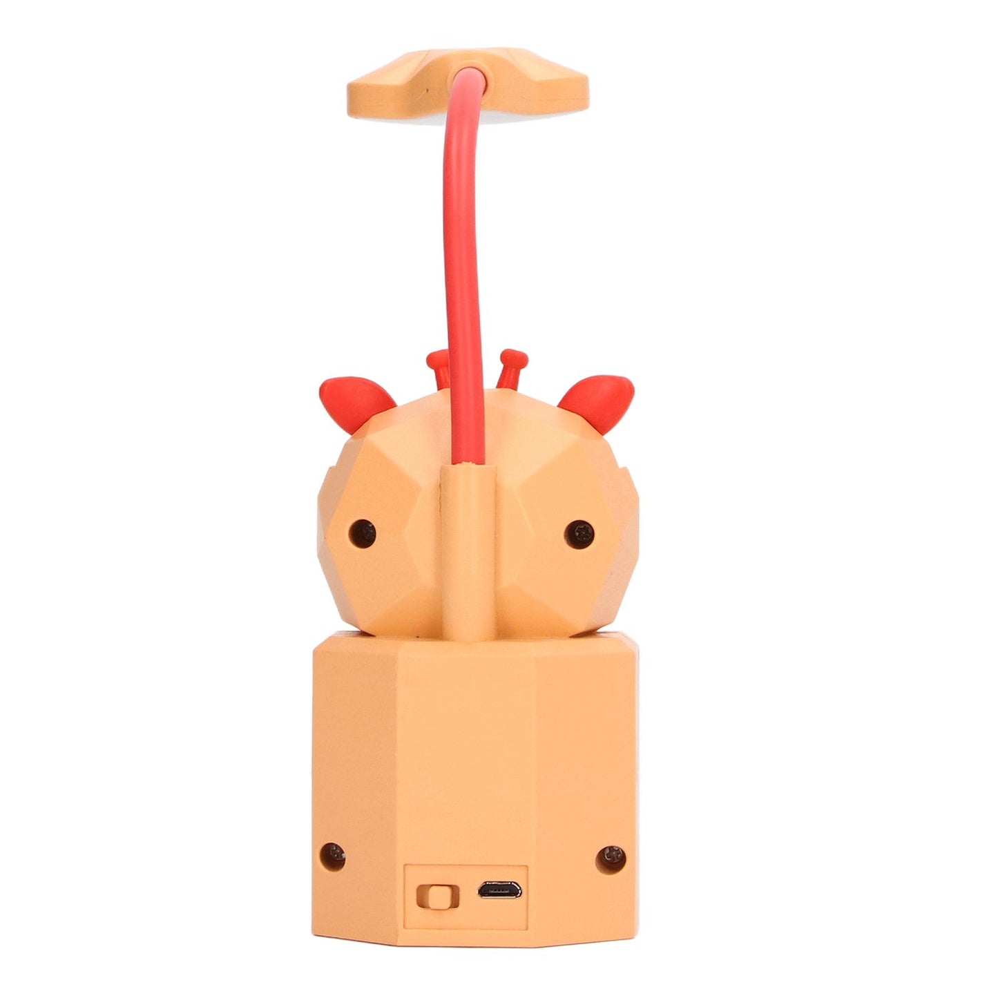 Night Lamp Desk Light LED 5V 3W Gooseneck USB Charging Deer Figurine for Home Table YC-5802 Orange
