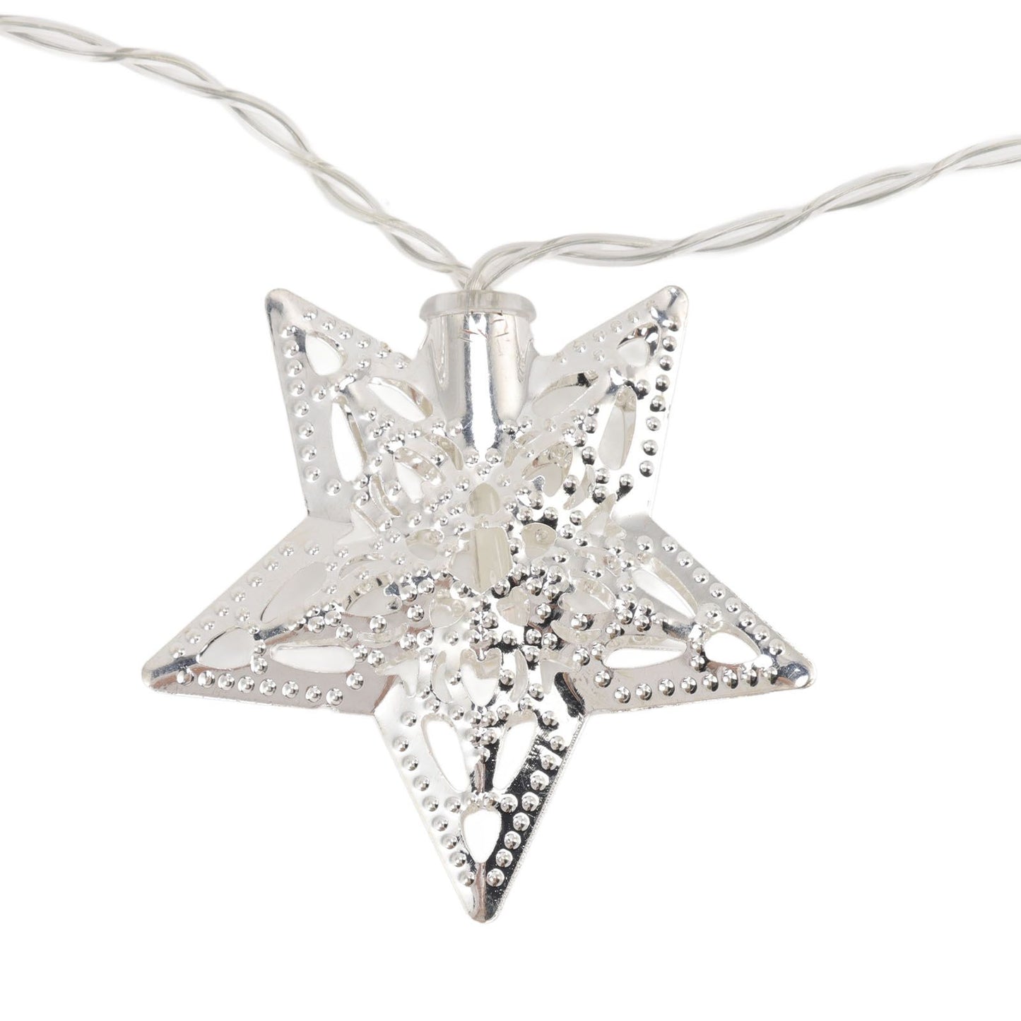 Star String Lights 20LEDs 3 Meters Star Fairy String Lights for Bedroom Christmas Garden Decoration Warm Light