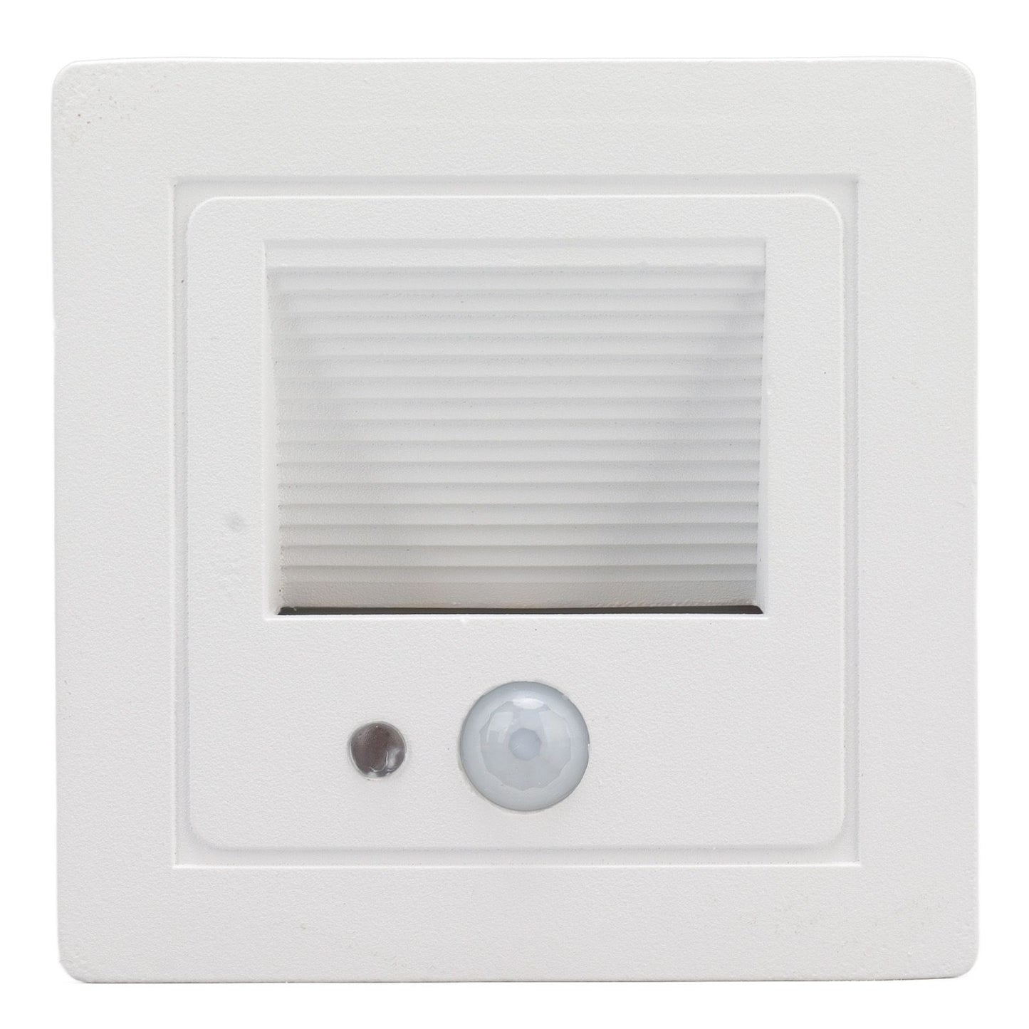 LED Corner Wall Lamp Recessed Warm White Iron Baking Varnish Body Induction Step Light for Stairway 85‑260V