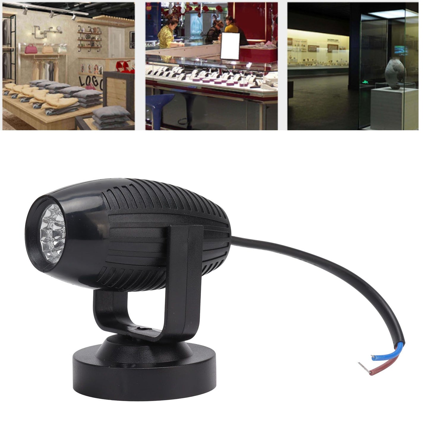 LED Spot Light RGB Lamp Slow Change ABS 220V Pretty Lighting for Stage Illumination