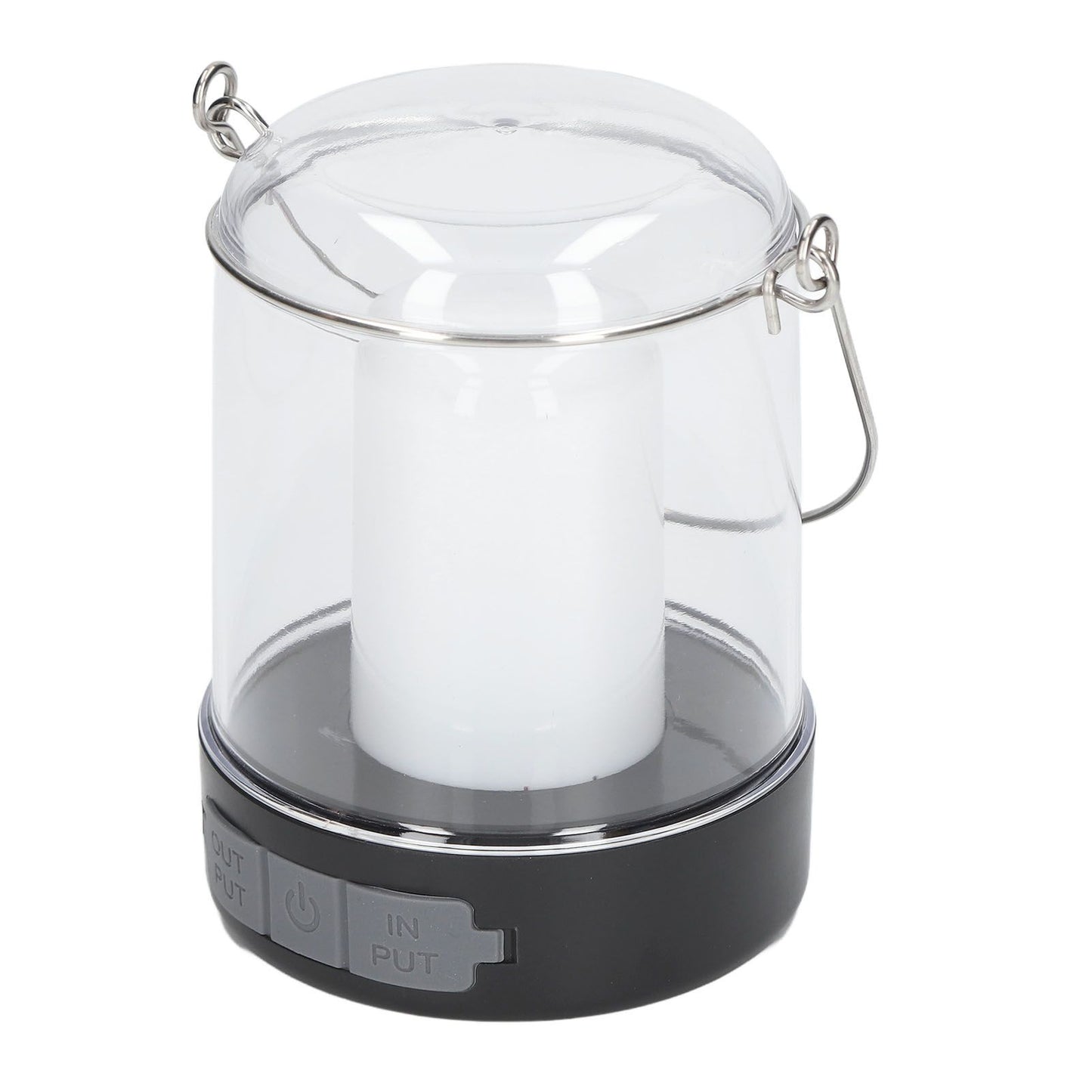 LED Camping Lantern 3 Modes 360° Luminous Rechargeable Waterproof Portable Camping Lights with Hook for Outdoor Garden