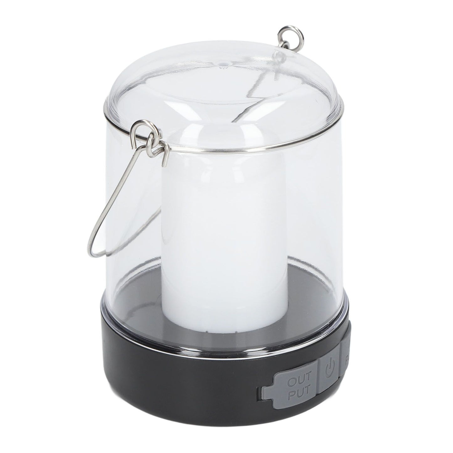 LED Camping Lantern 3 Modes 360° Luminous Rechargeable Waterproof Portable Camping Lights with Hook for Outdoor Garden