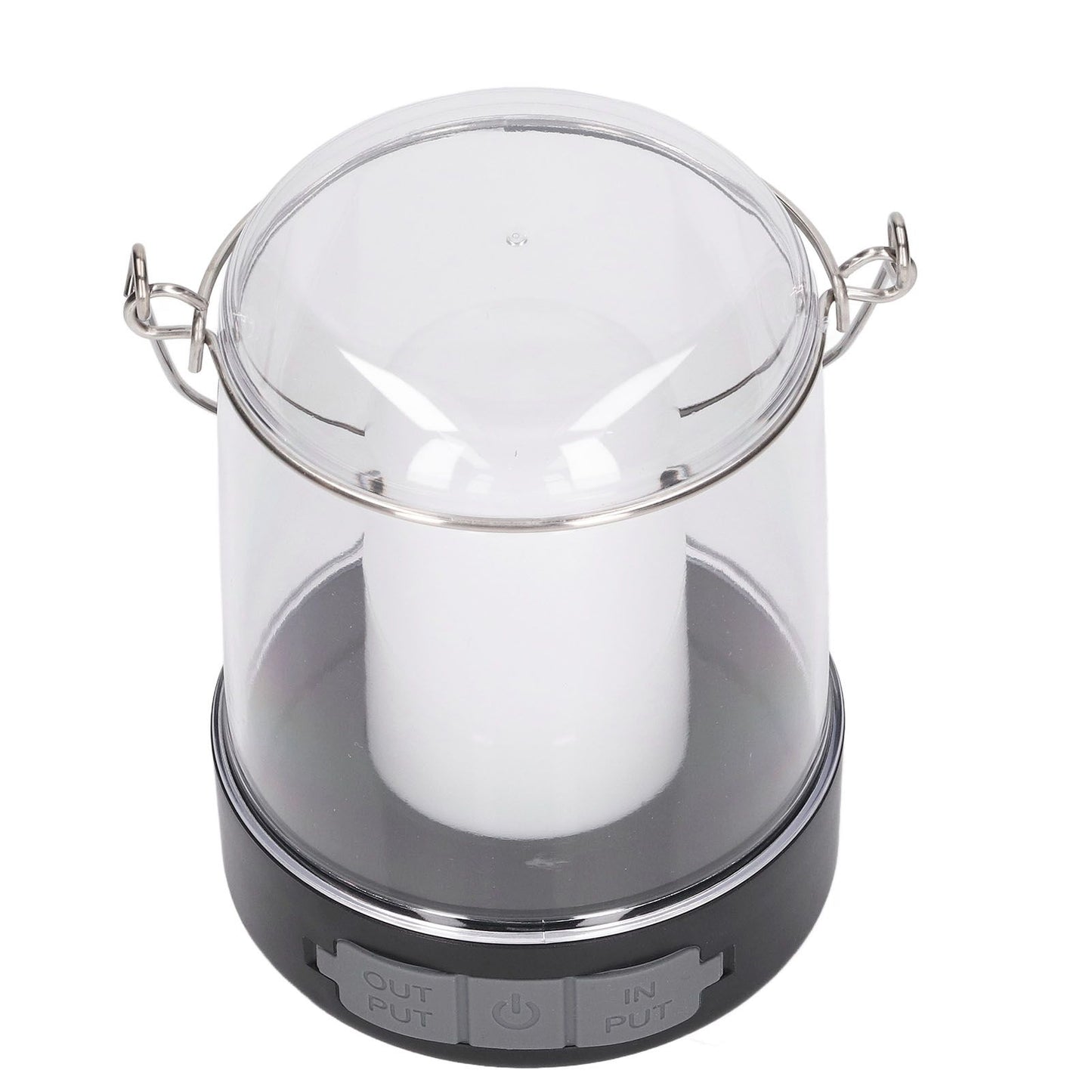 LED Camping Lantern 3 Modes 360° Luminous Rechargeable Waterproof Portable Camping Lights with Hook for Outdoor Garden