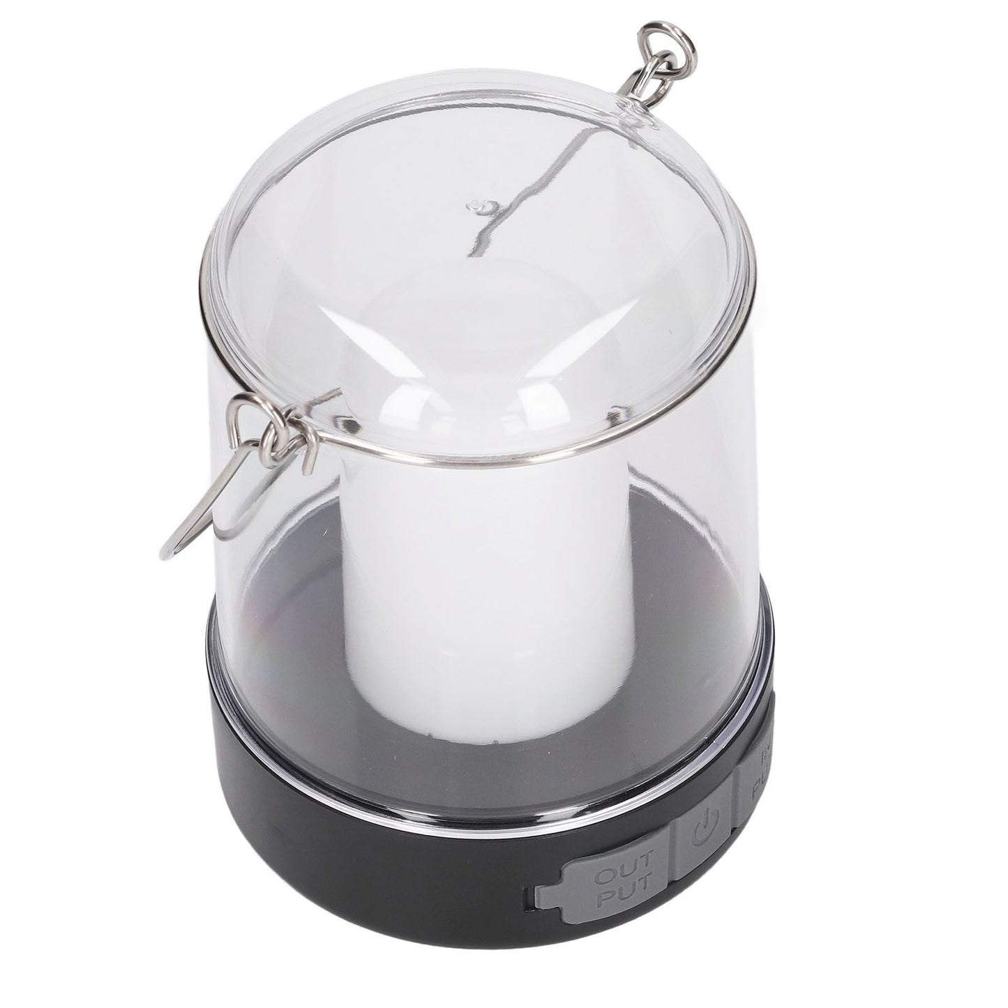 LED Camping Lantern 3 Modes 360° Luminous Rechargeable Waterproof Portable Camping Lights with Hook for Outdoor Garden