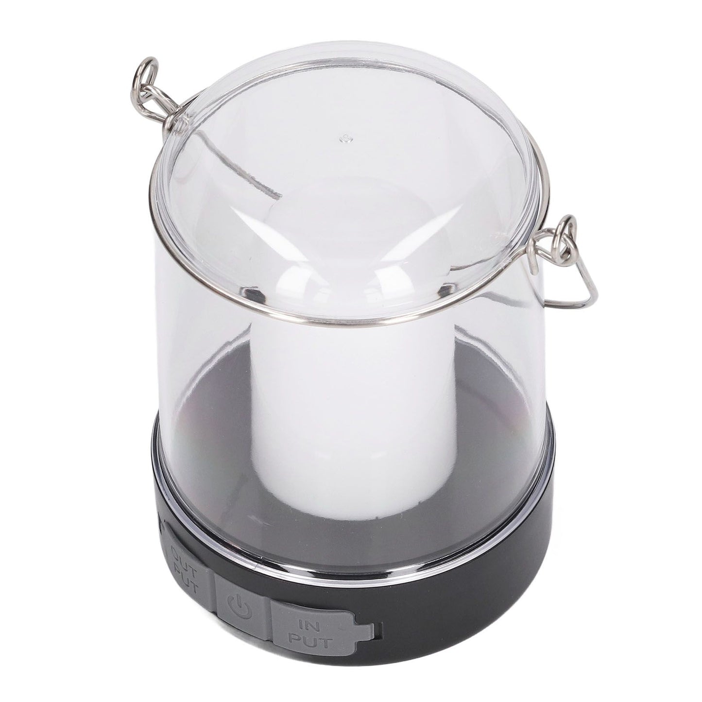 LED Camping Lantern 3 Modes 360° Luminous Rechargeable Waterproof Portable Camping Lights with Hook for Outdoor Garden