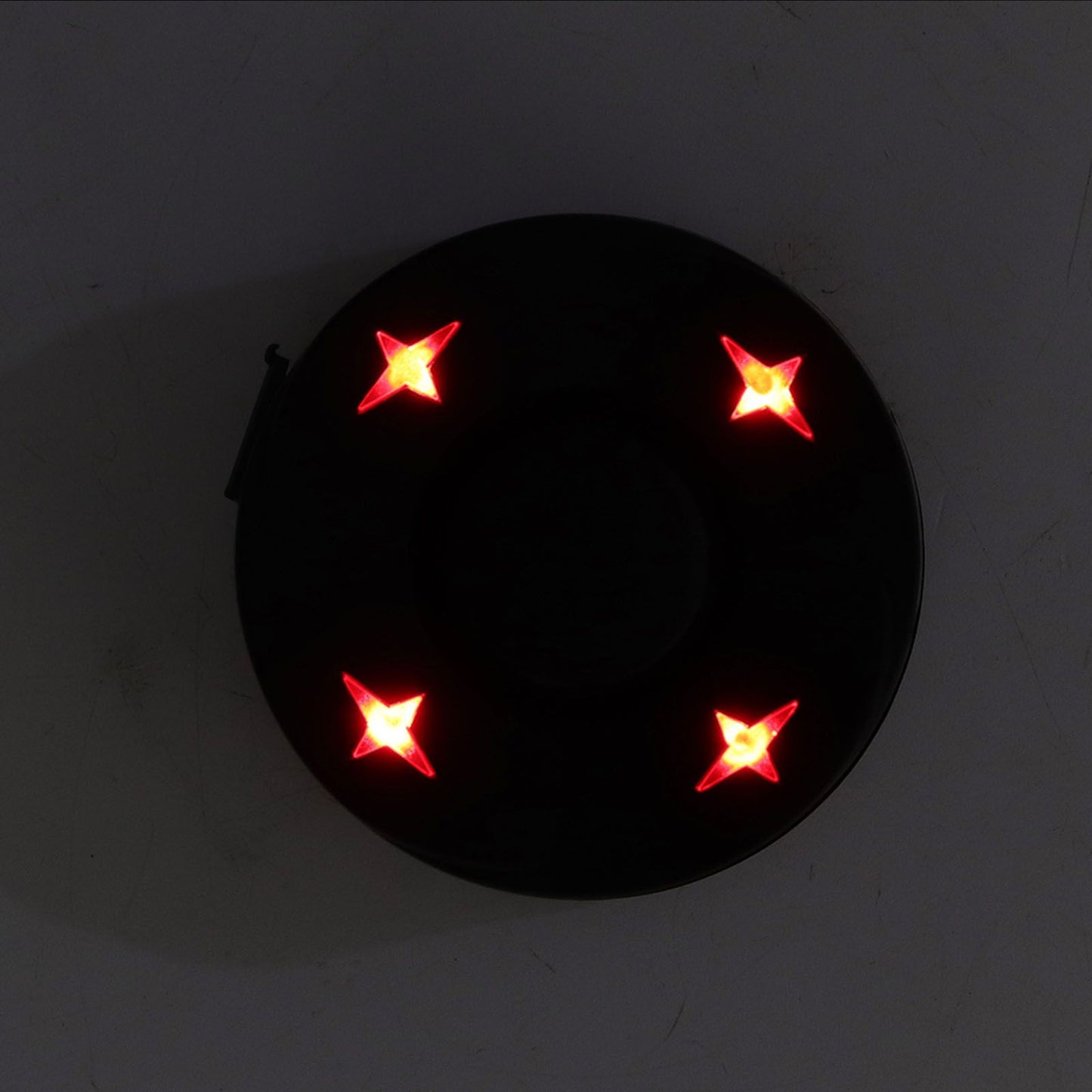 Bike Alarm with Light Wireless Anti Theft Bike Motorcycle Rear Light Alarm Louder Volume Bike Security Alarm System Black Single Remote
