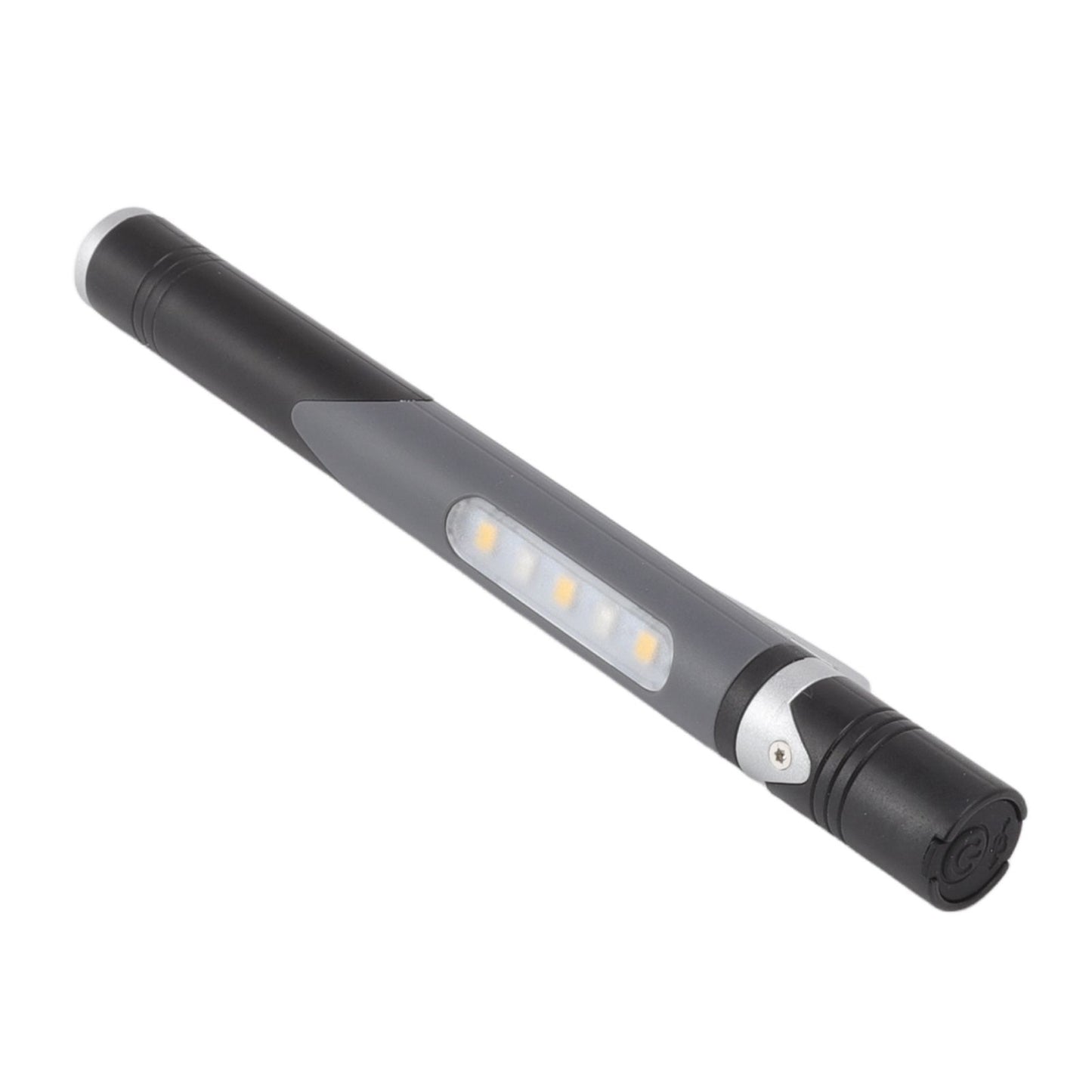 Pen Flashlight USB Charge 3 Light Sources LED Chip Clip Design Widely Used Pen Light Flashlight for Repair Hospital Black