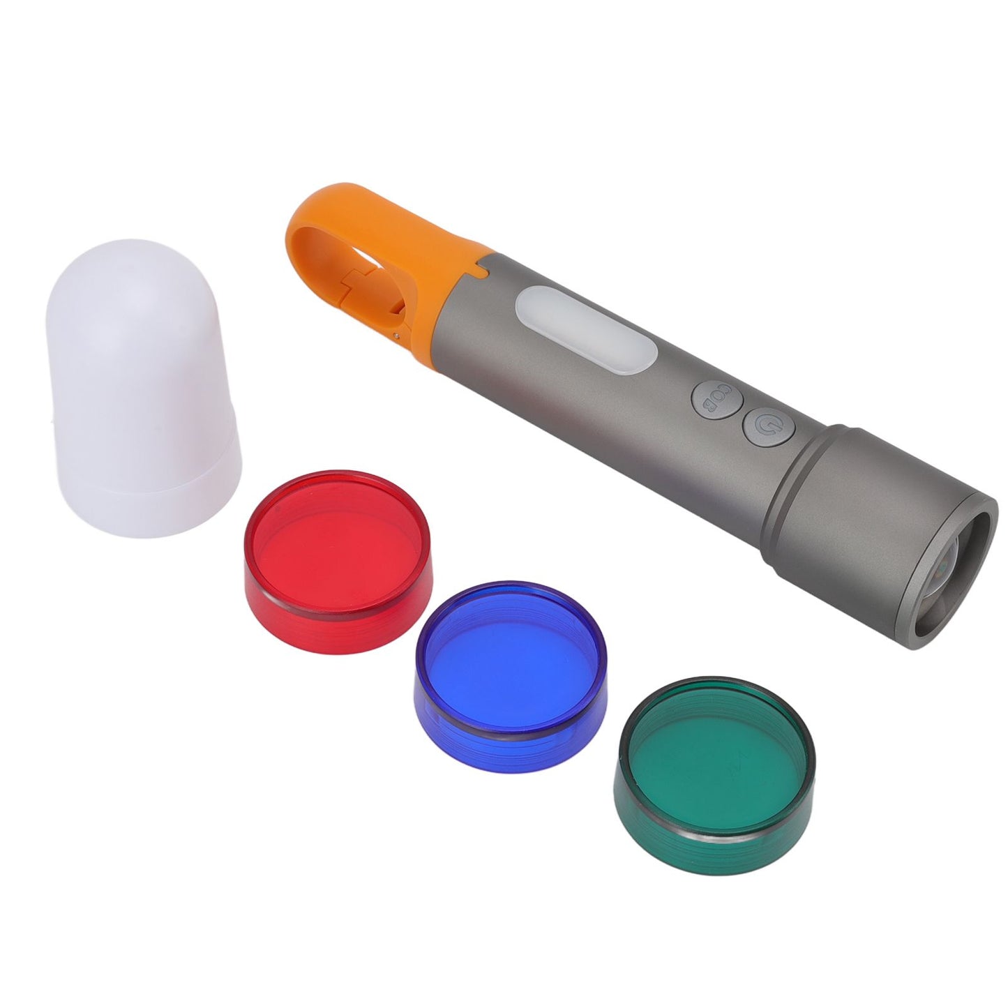 LED Flashlight High Brightness Zoomable Portable COB Rechargeable Work Lights for Outdoor Camping Maintenance
