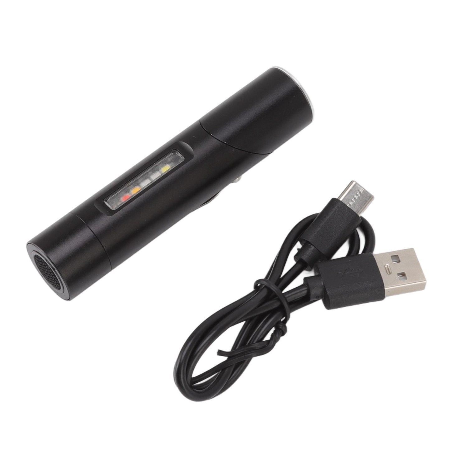 Mini Flashlight 90 Degree Tiltable Head LED Flashlight Magnetic Rechargeable LED Torch