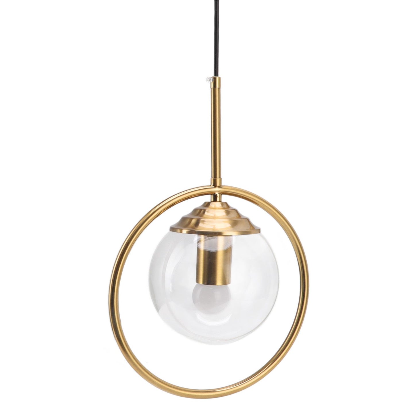 Ceiling Pendant Lamp E27/E26 Calibre Glass Iron Minimalist Style Hanging Pendant Light for Kitchens AC 85 to 265V