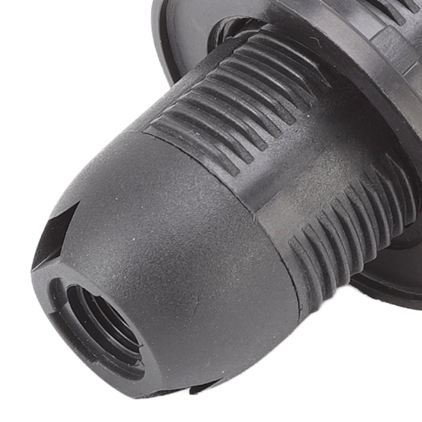 10PCS E14 Lamp Holder ABS with Sleeve High Temperature Resistant Light Socket Base for Home Black